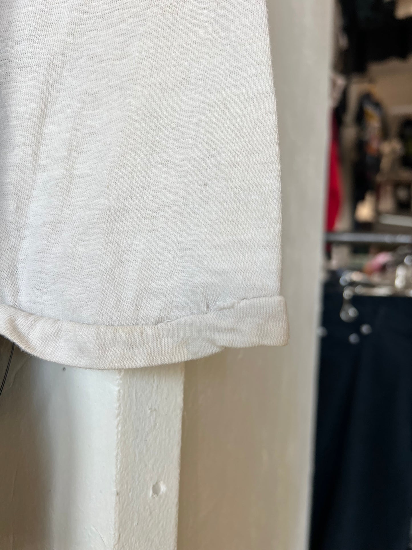 Vintage 1981 Genesis Thrashed Parking Lot Bootleg Tour Tee