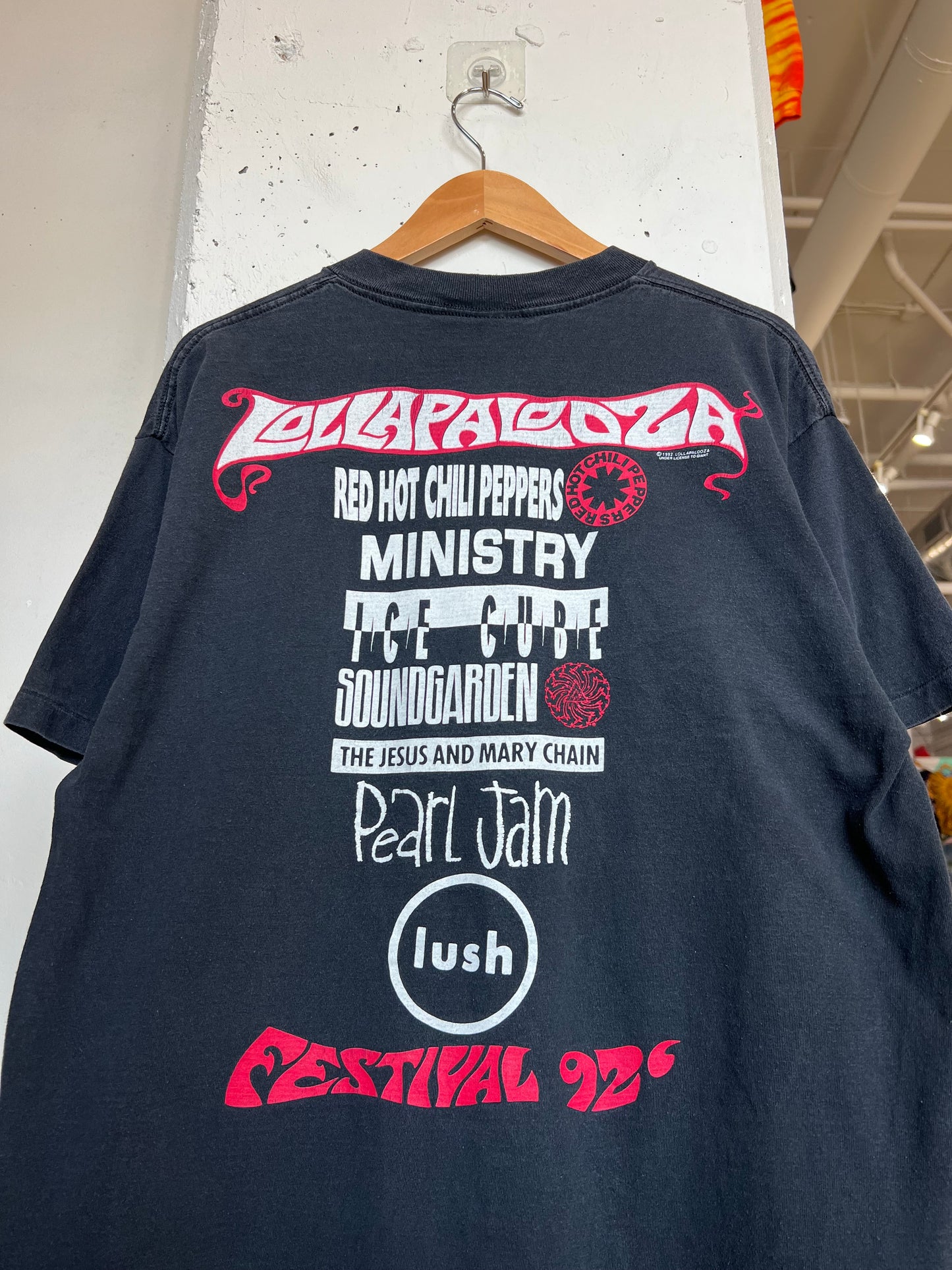 Vintage 1992 Lollapalooza Tee