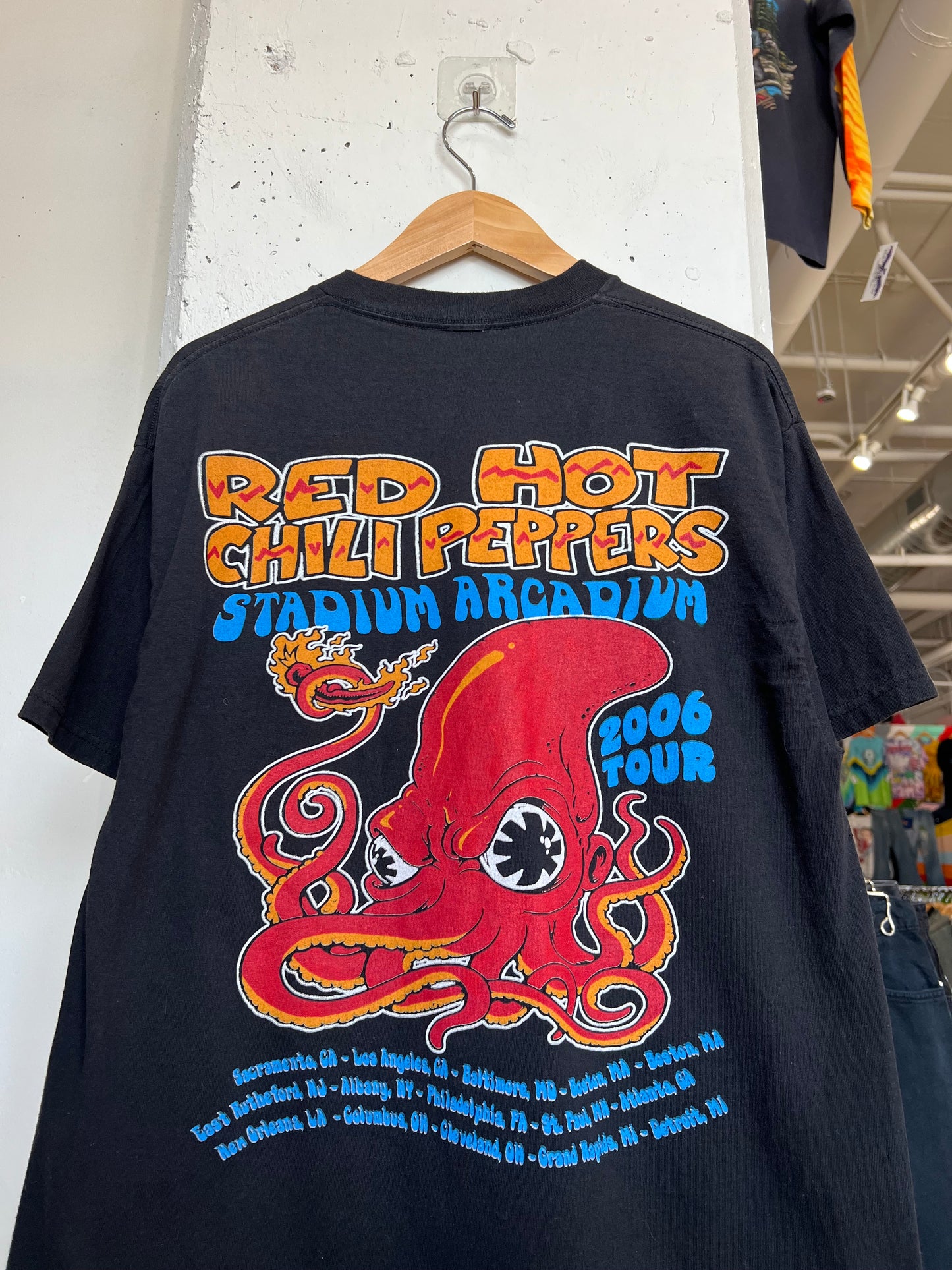Vintage 2006 Red Hot Chili Peppers Stadium Arcadium Tour Tee