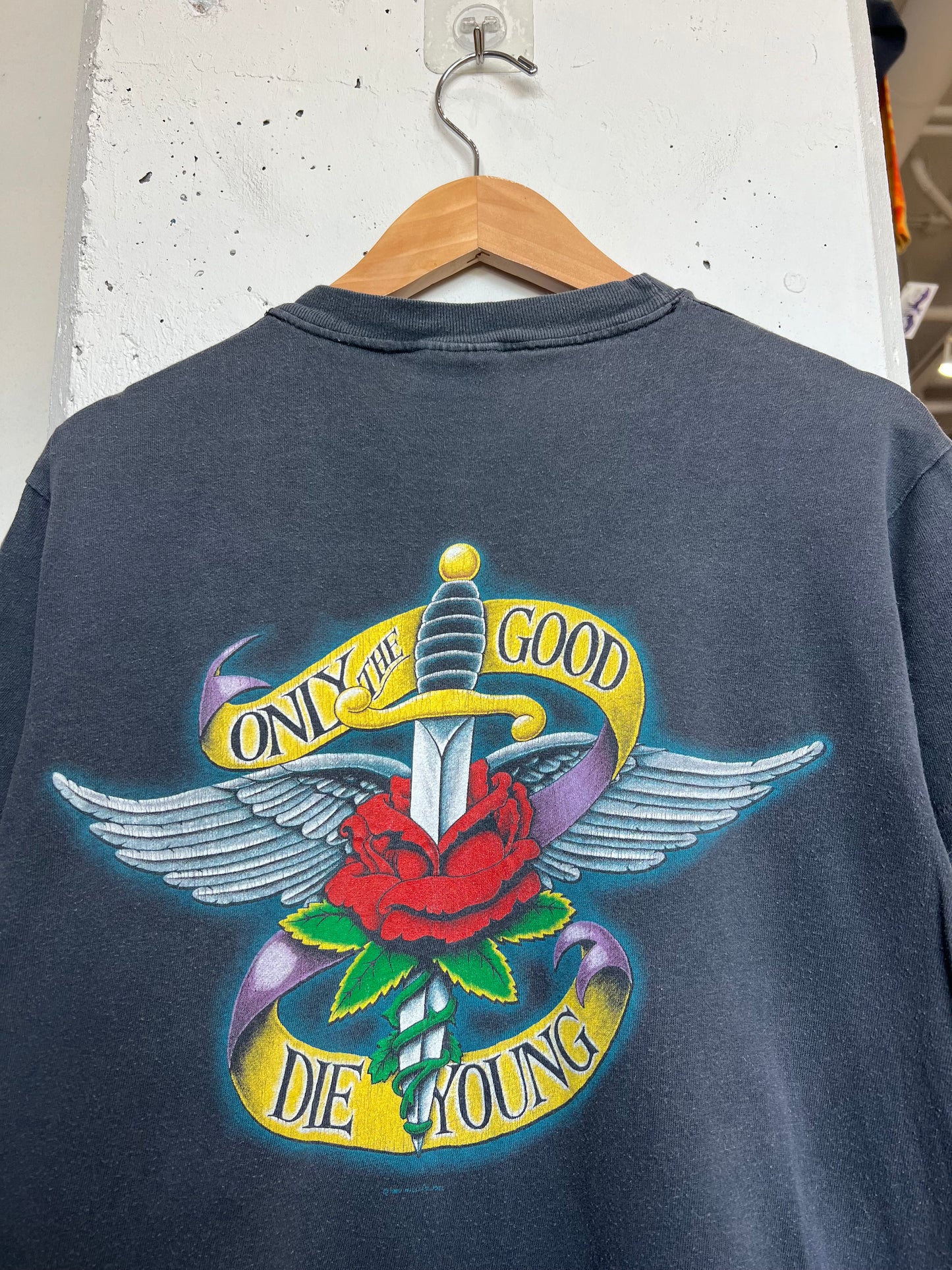 Vintage 80s Billy Joel “ Only The Good Die Young” Tee