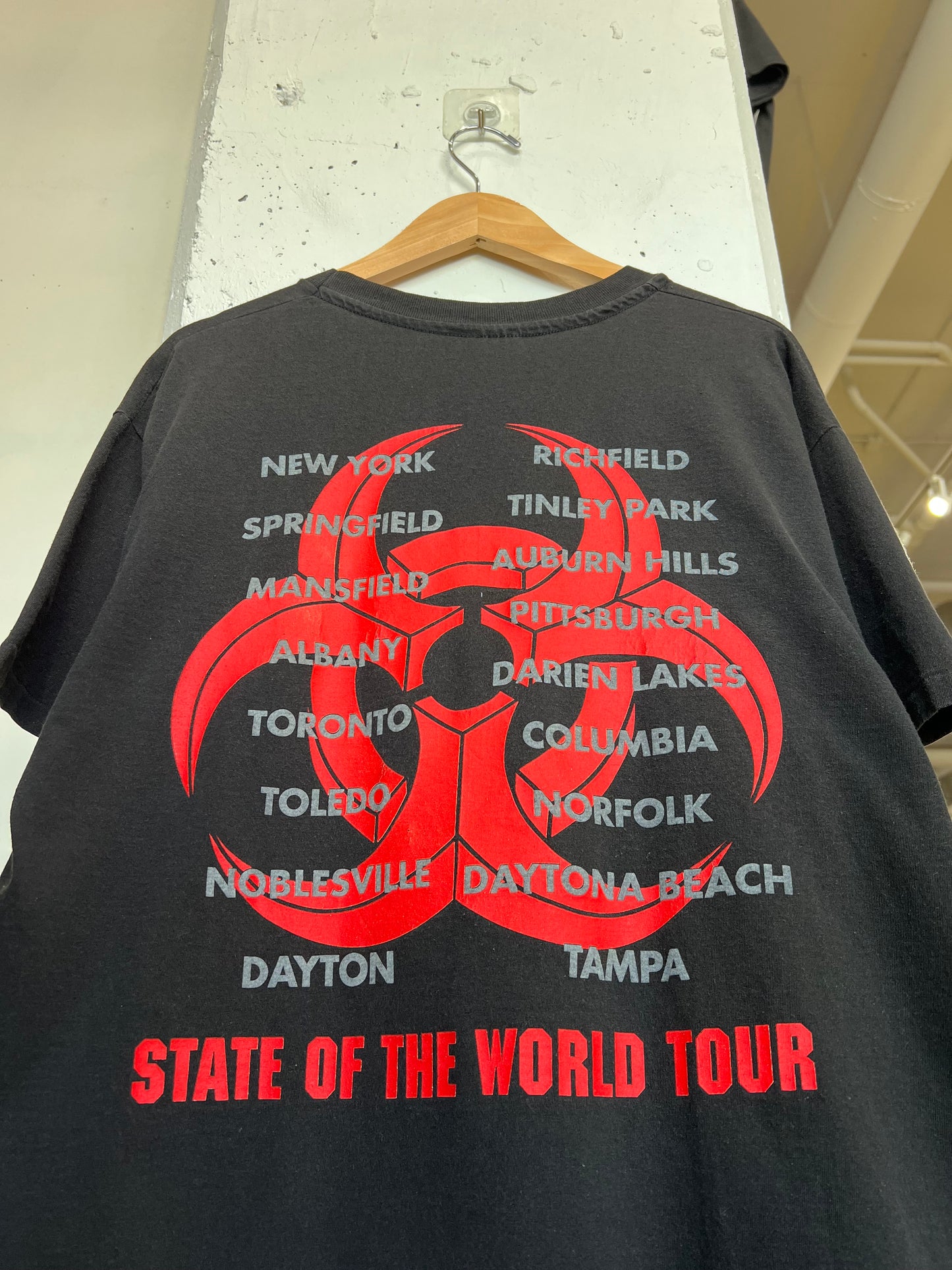 Vintage 1994 Biohazard “Tales From The Hardside” Tee