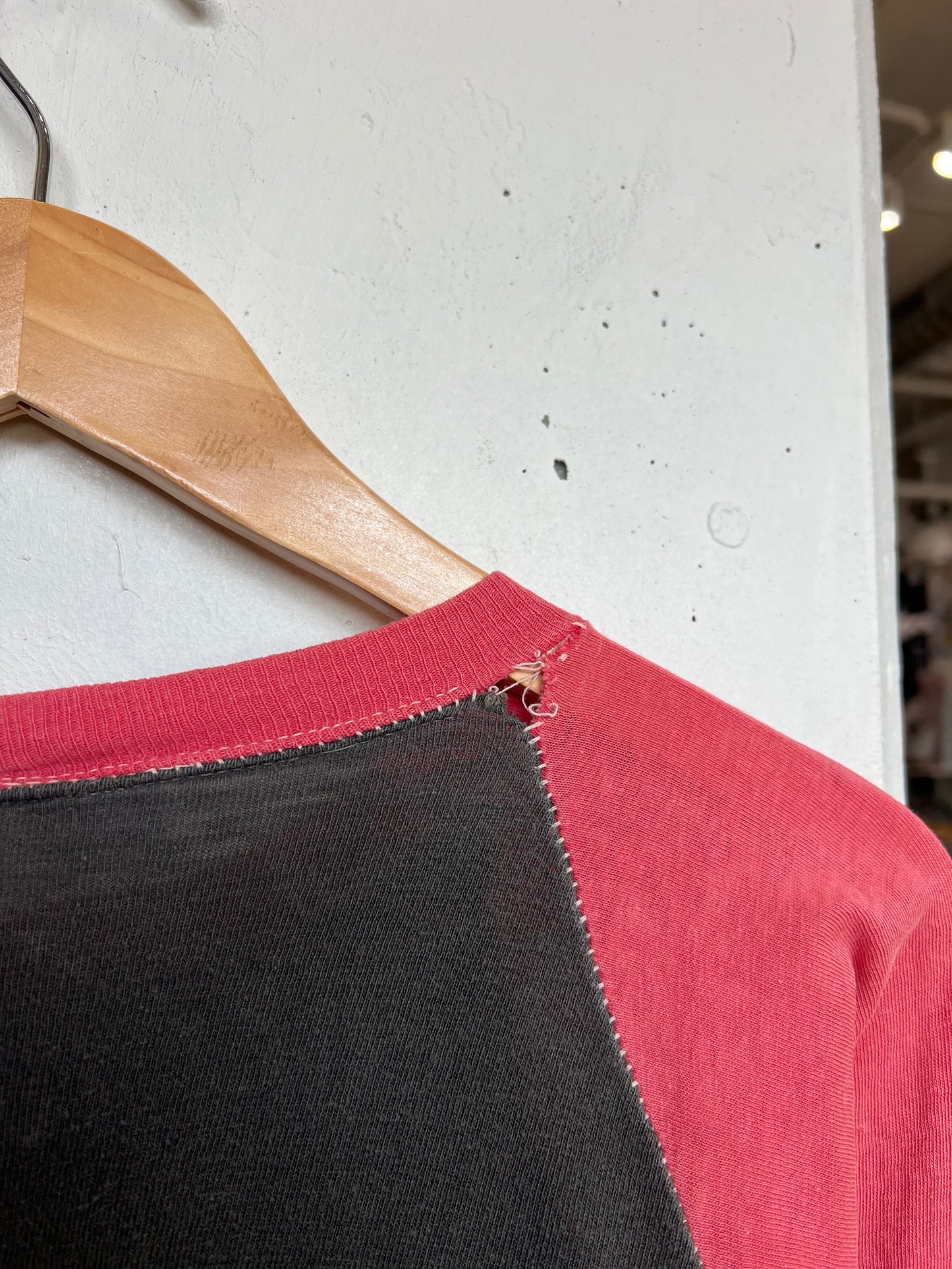 Vintage 80s Rush Parking Lot Bootleg Concert Raglan Tee