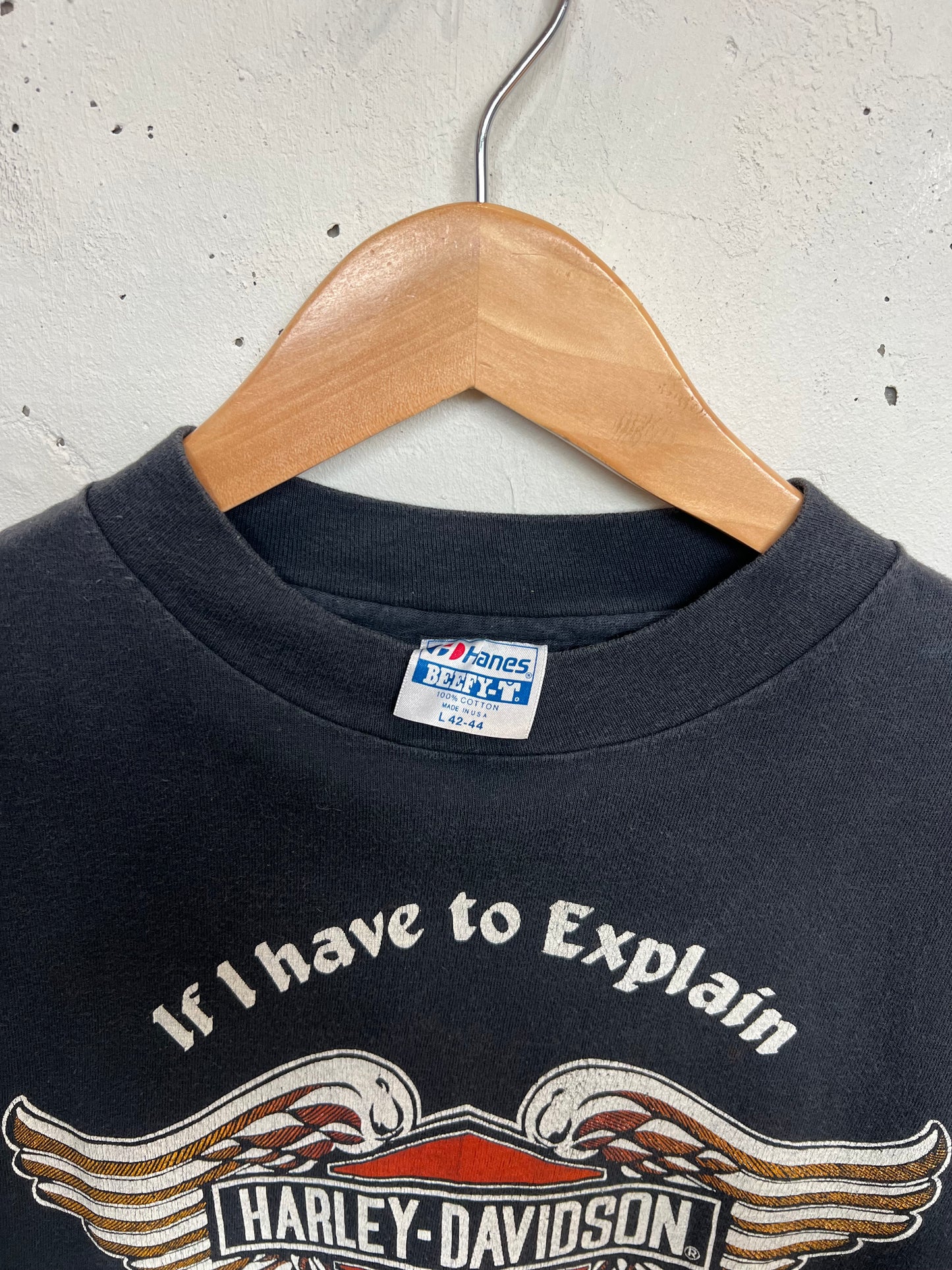 Vintage 80s Des Moines Harley Davidson Tee