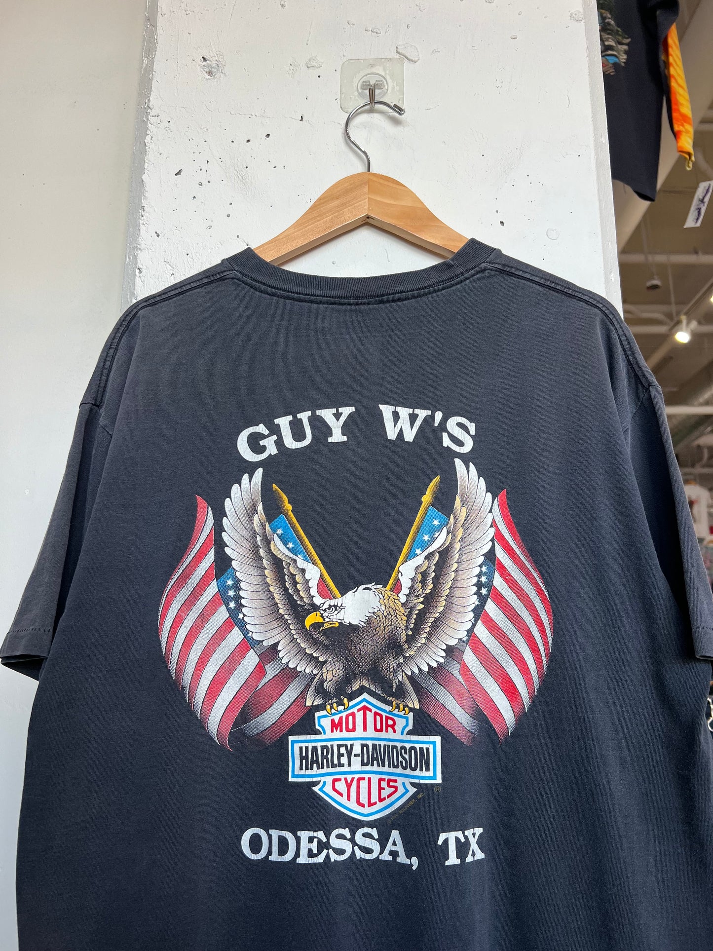 Vintage 90s Odessa Harley Davidson Tee