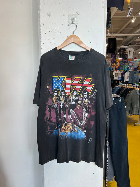 Vintage 1996 Kiss World Tour Tee