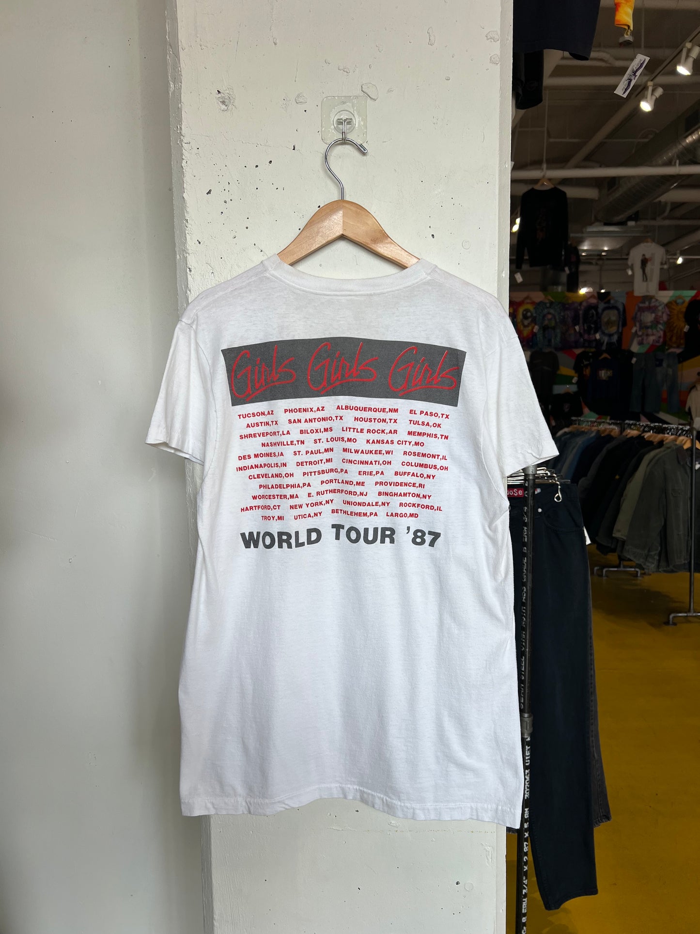 Vintage 1987 Motley Crue Tee