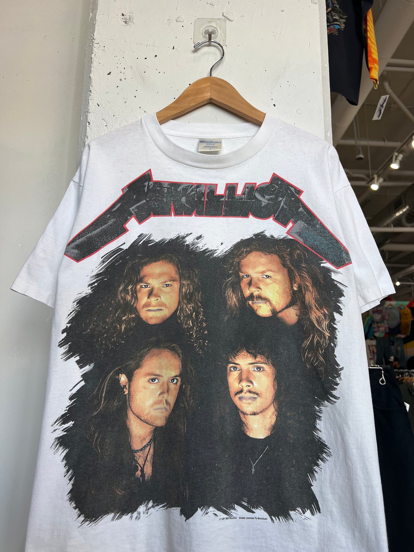 Vintage 1991 Metallica "Wherever I May Roam" Tee