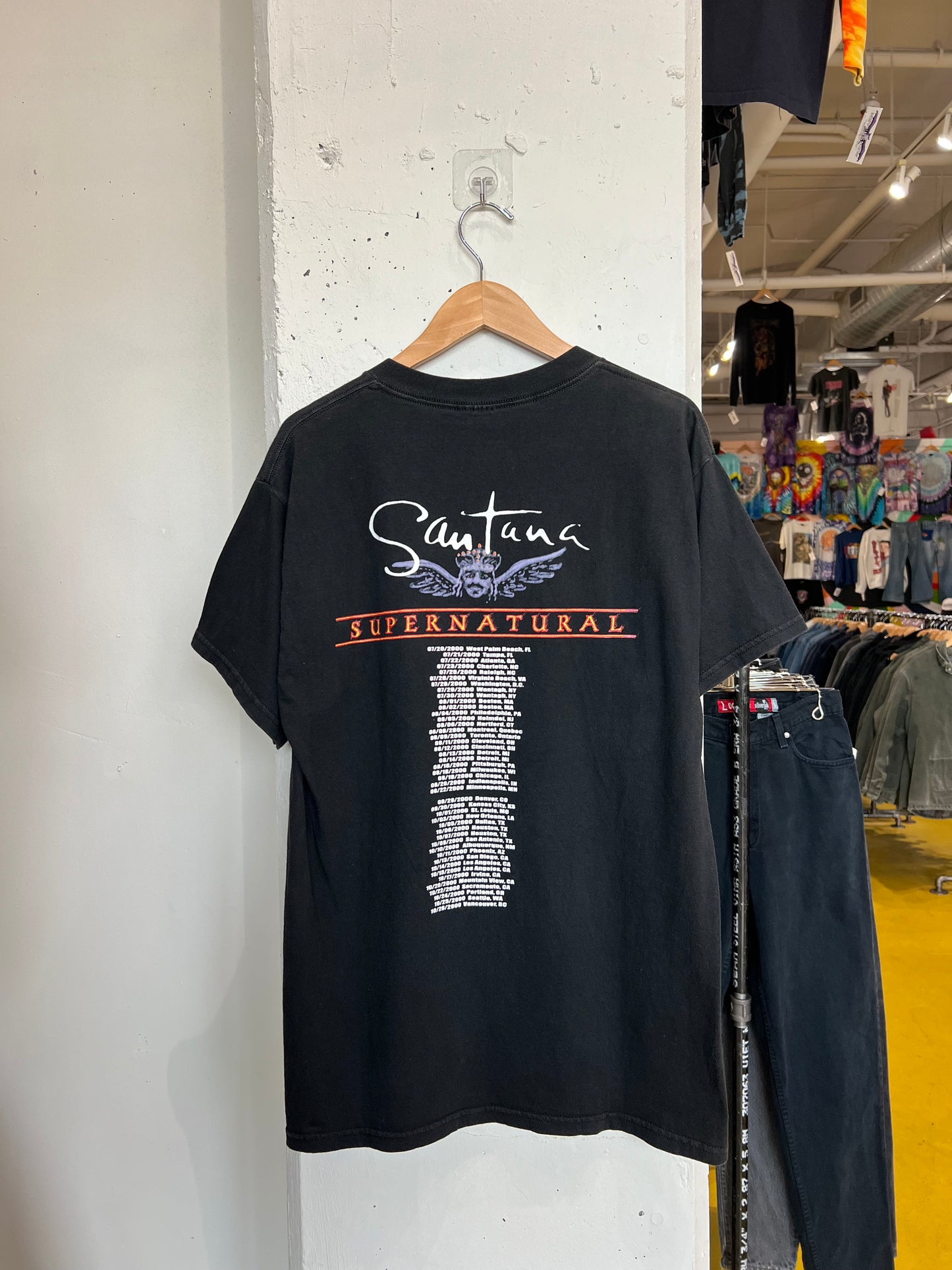 Vintage 2000s Carlos Santana Tee