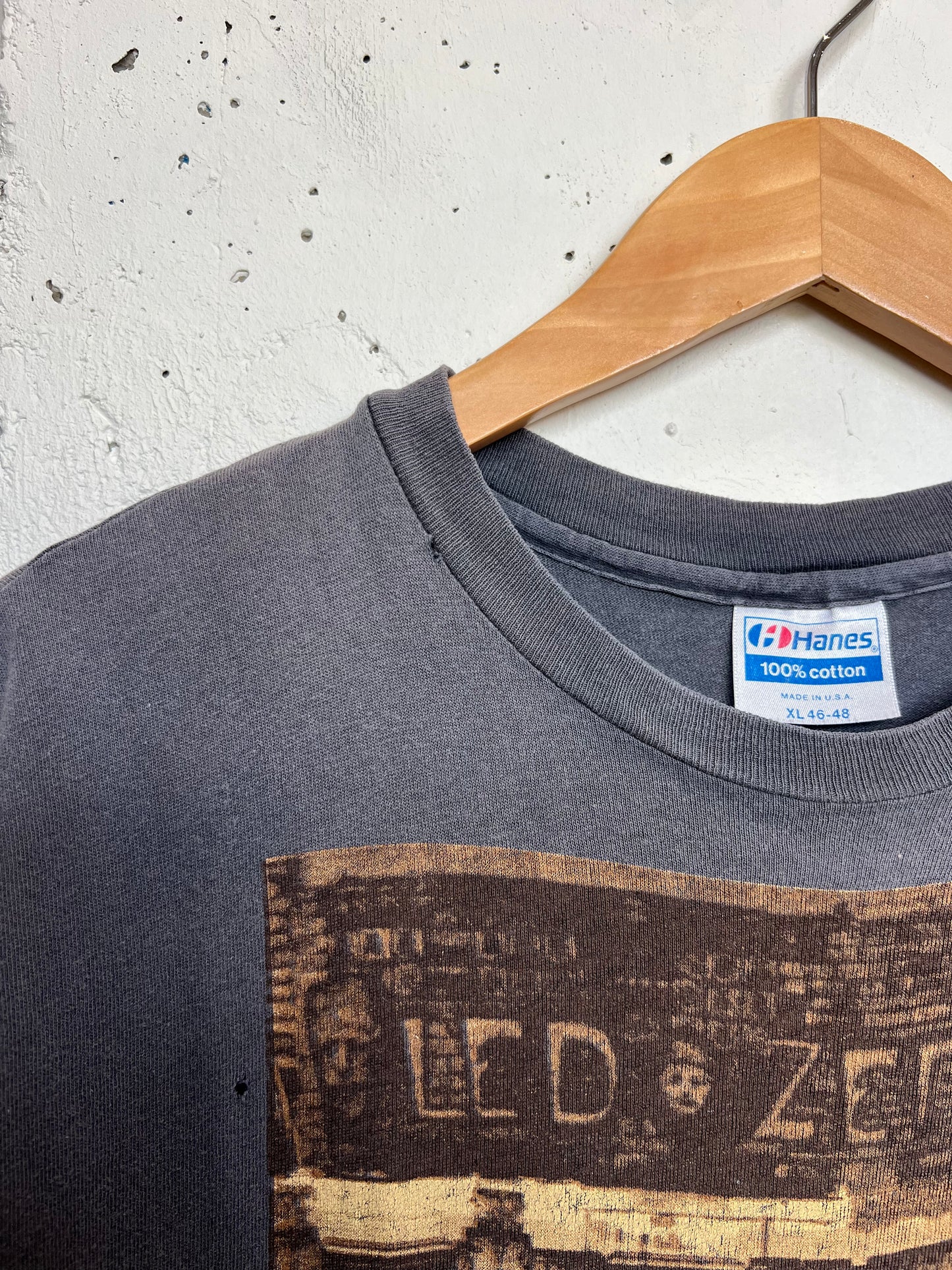 Vintage 1988 Led Zeppelin “Physical Graffiti” Faded Distressed Tee