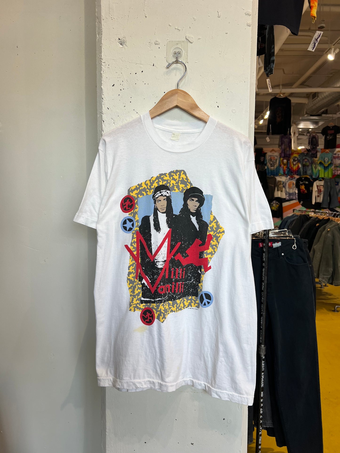 Vintage 80s Milli Vanilli Tee