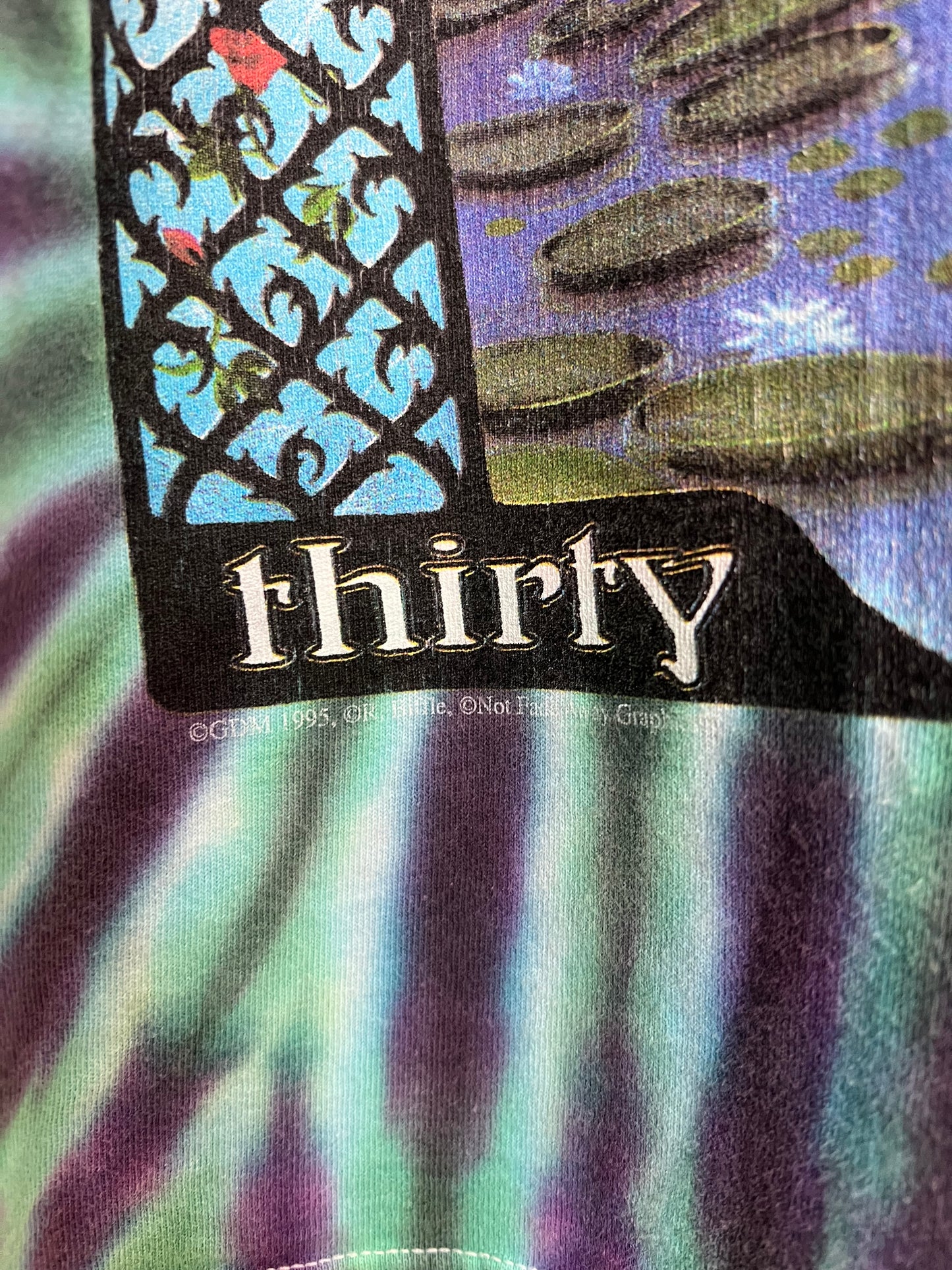 Vintage 90's Grateful Dead Tie Dye Tee