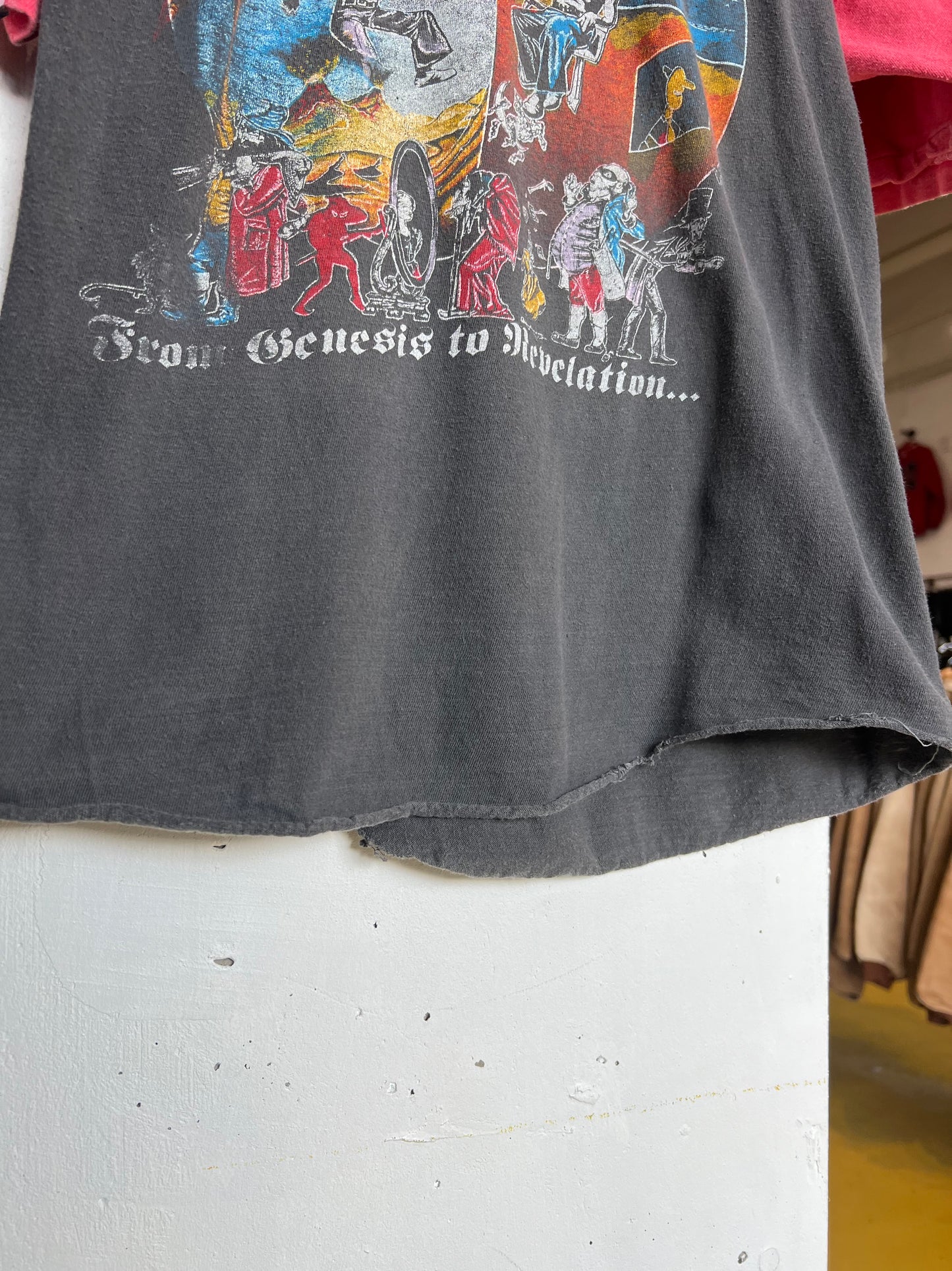 Vintage 1981 Genesis Parking Lot Bootleg Raglan Tee