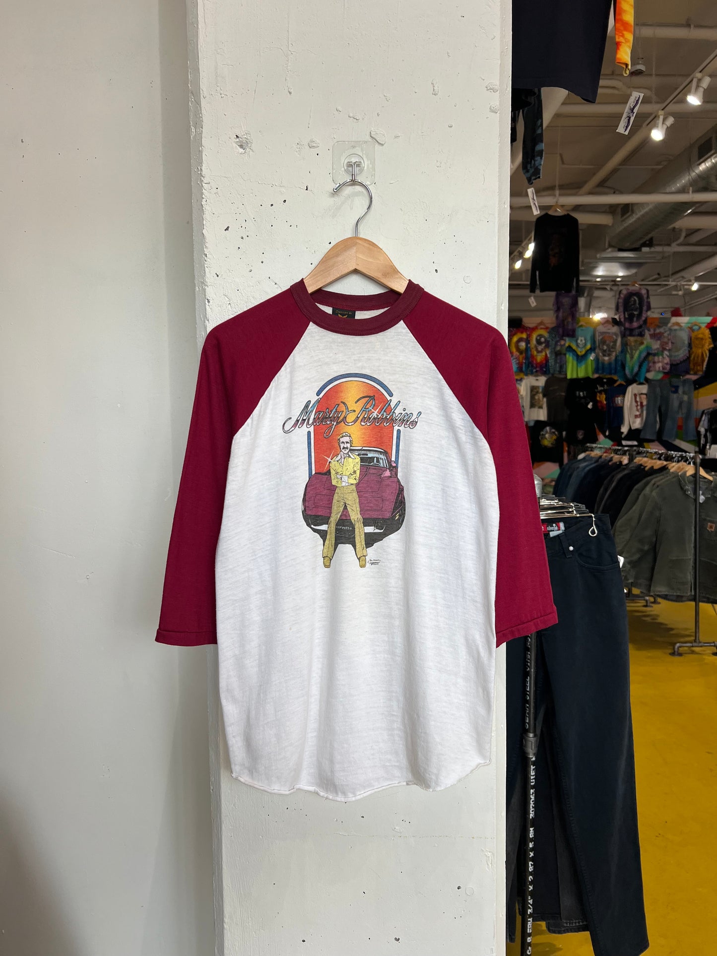 Vintage Marty Robbins 80’s Raglan Tee