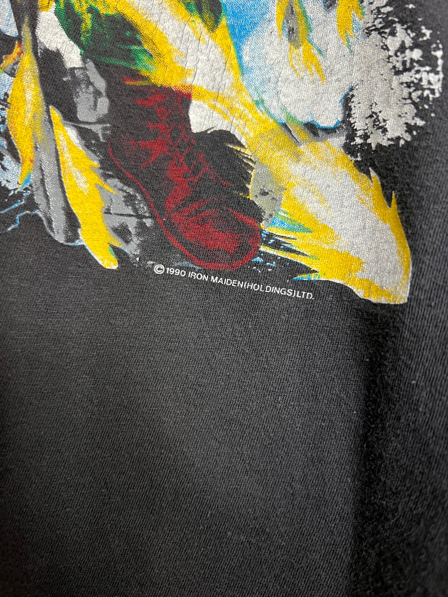 Vintage 1990 Iron Maiden “Shoot That F*KKER” Tee