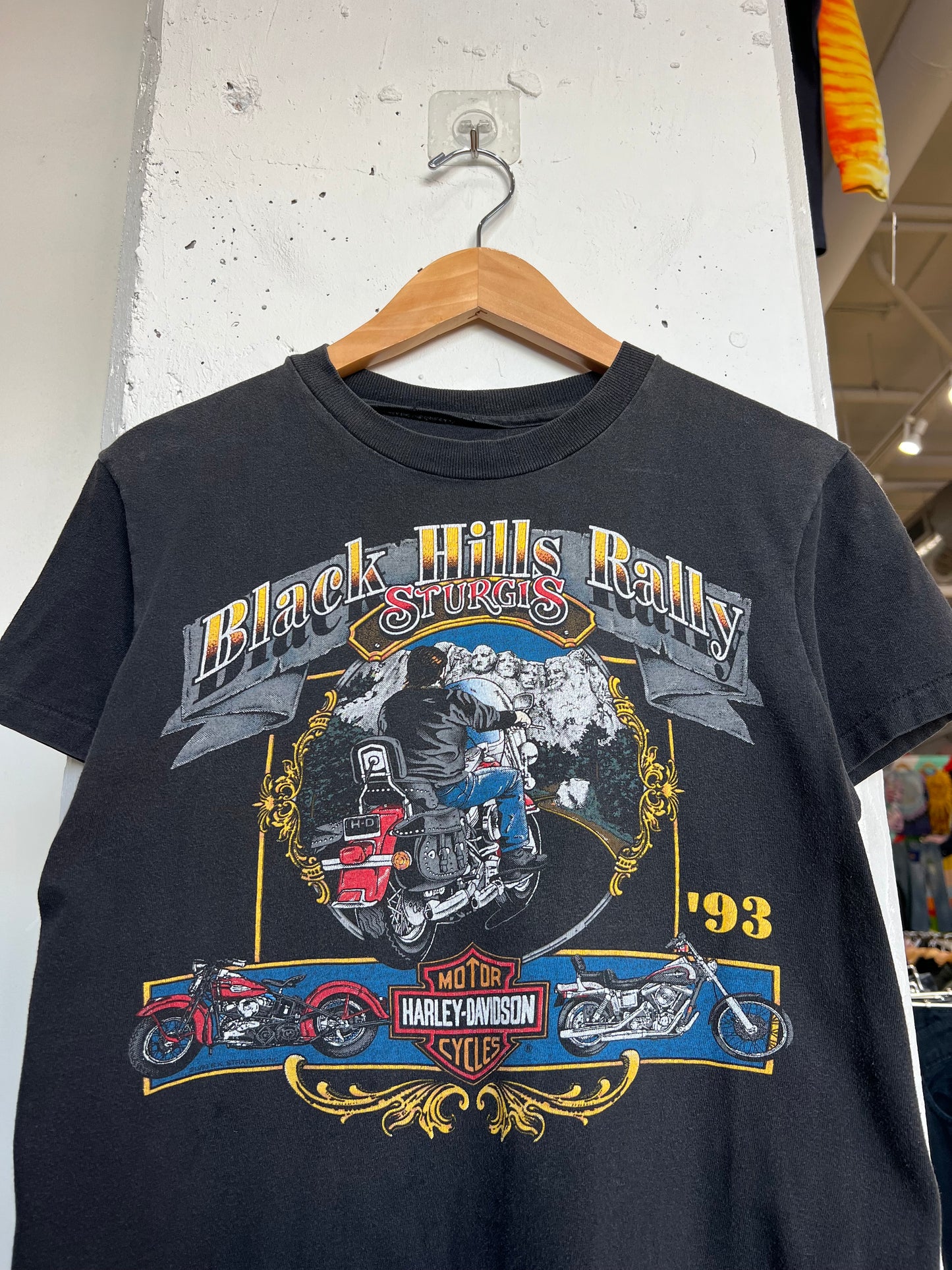 Vintage 1993 Harley Davidson Black Hills Tee