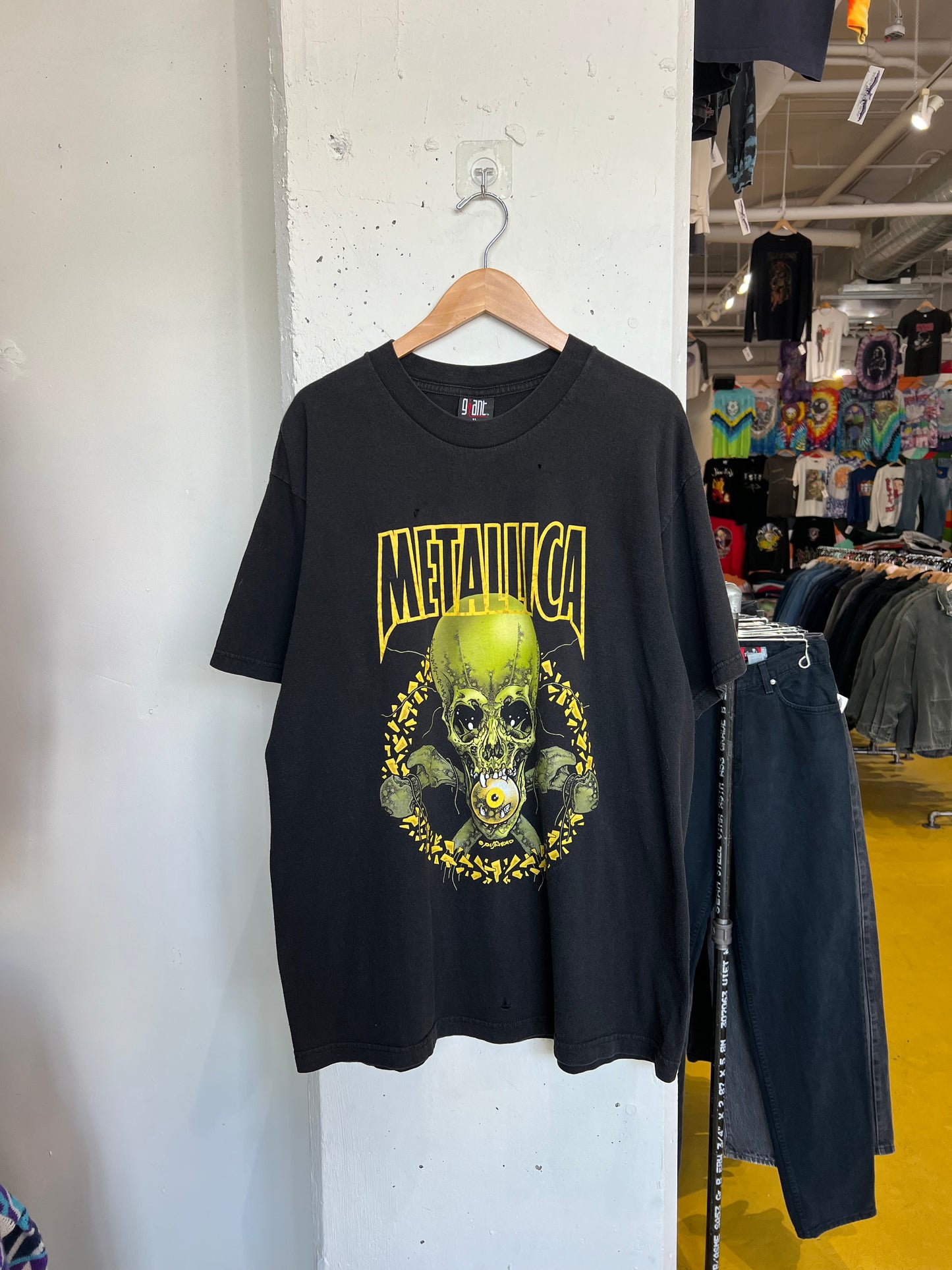 Vintage 2001 Metallica Pushead Tee