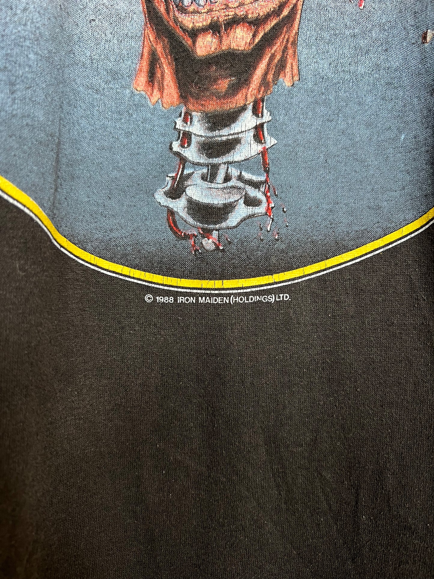 Vintage 1988 Iron Maiden “Seventh Son” Tee