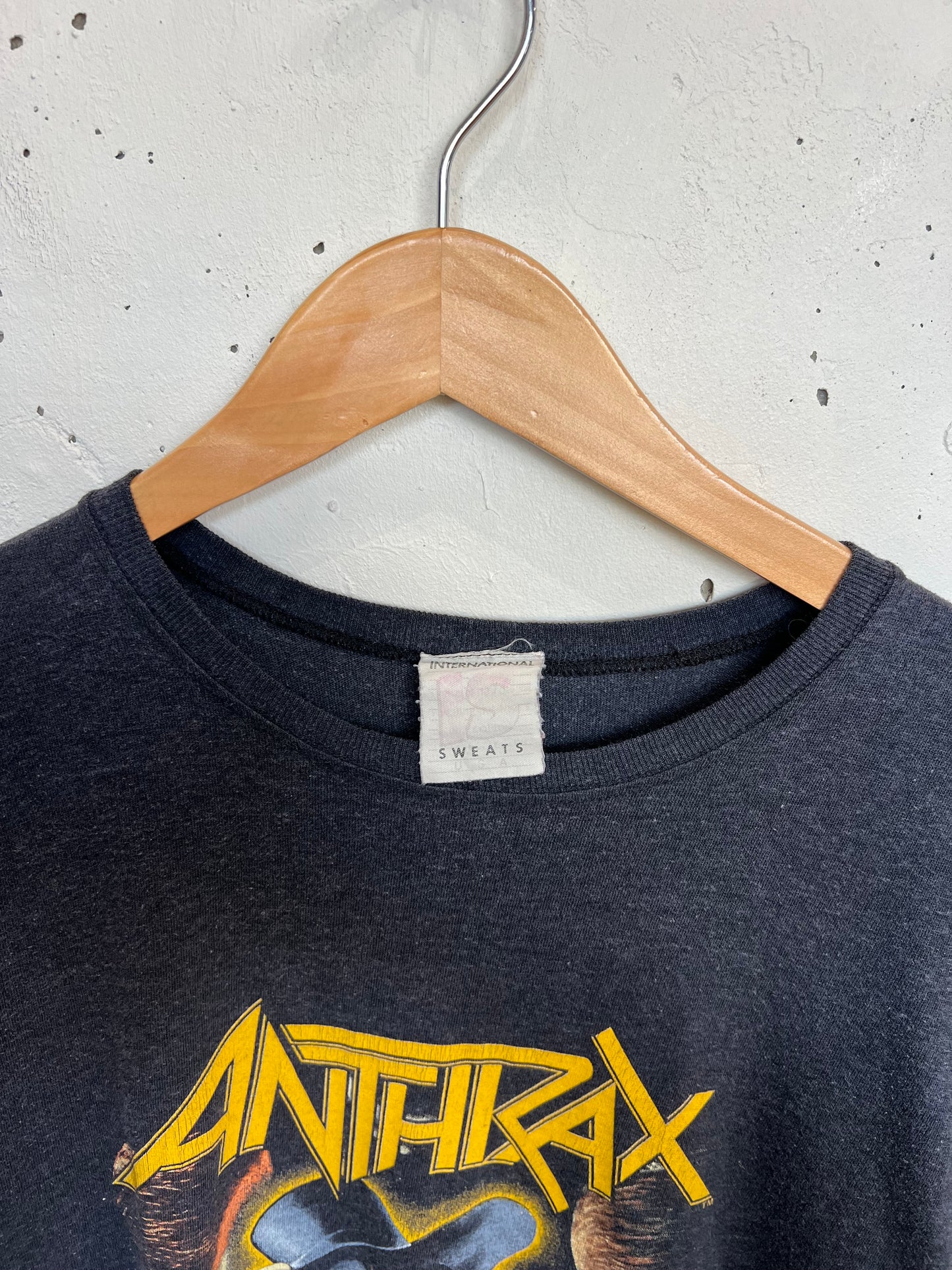 Vintage 1987 Anthrax Tour Tee