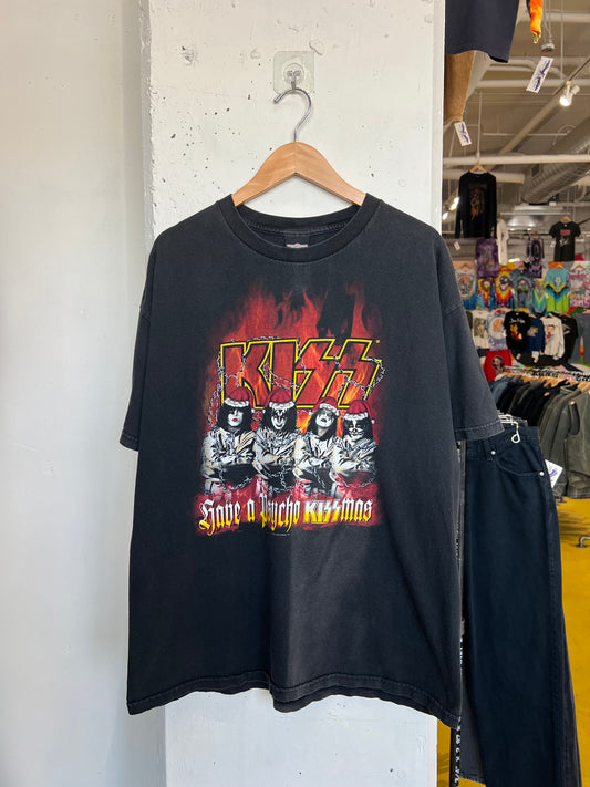 Vintage 2001 KISS “Psycho KISSmas” Tee