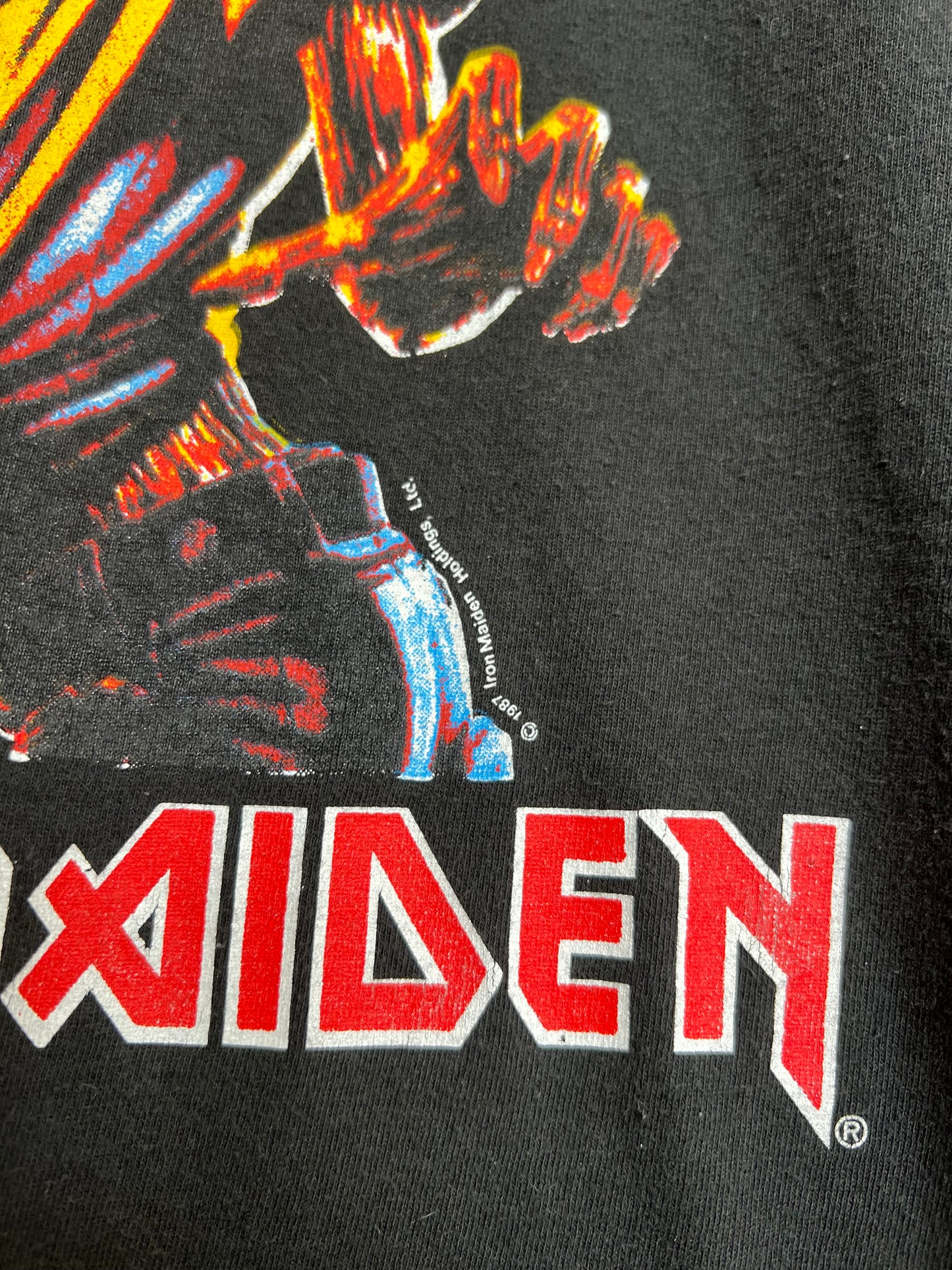 Vintage 1987 Iron Maiden “Killers” World Tour Tee