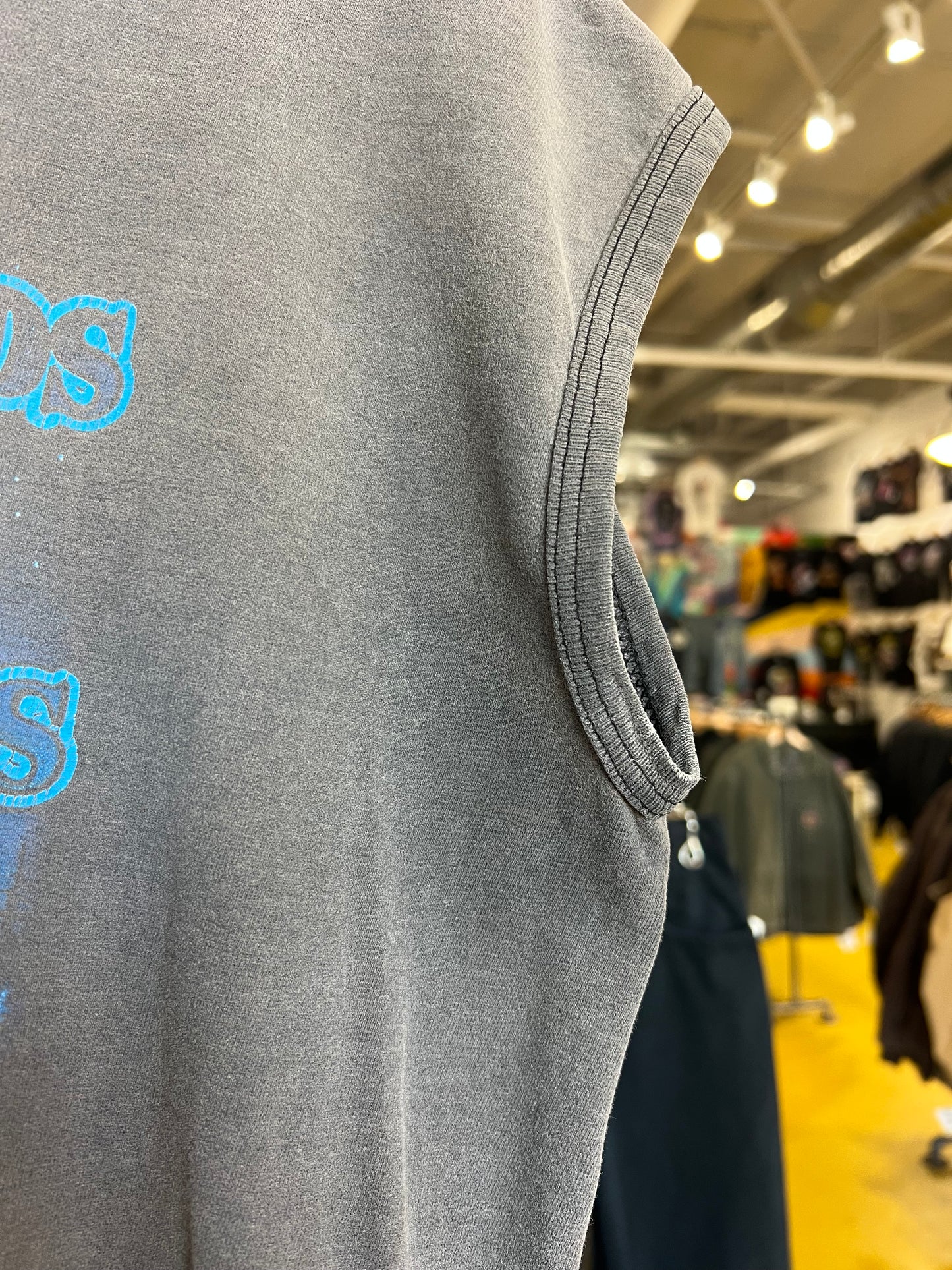 Vintage 90s Fremont Harley Davidson Faded Cut Off Tee