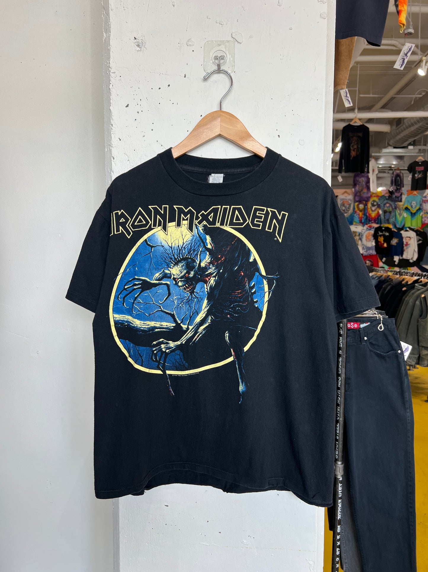 Vintage 1992 Iron Maiden “Fear Of The Dark” Tour Tee