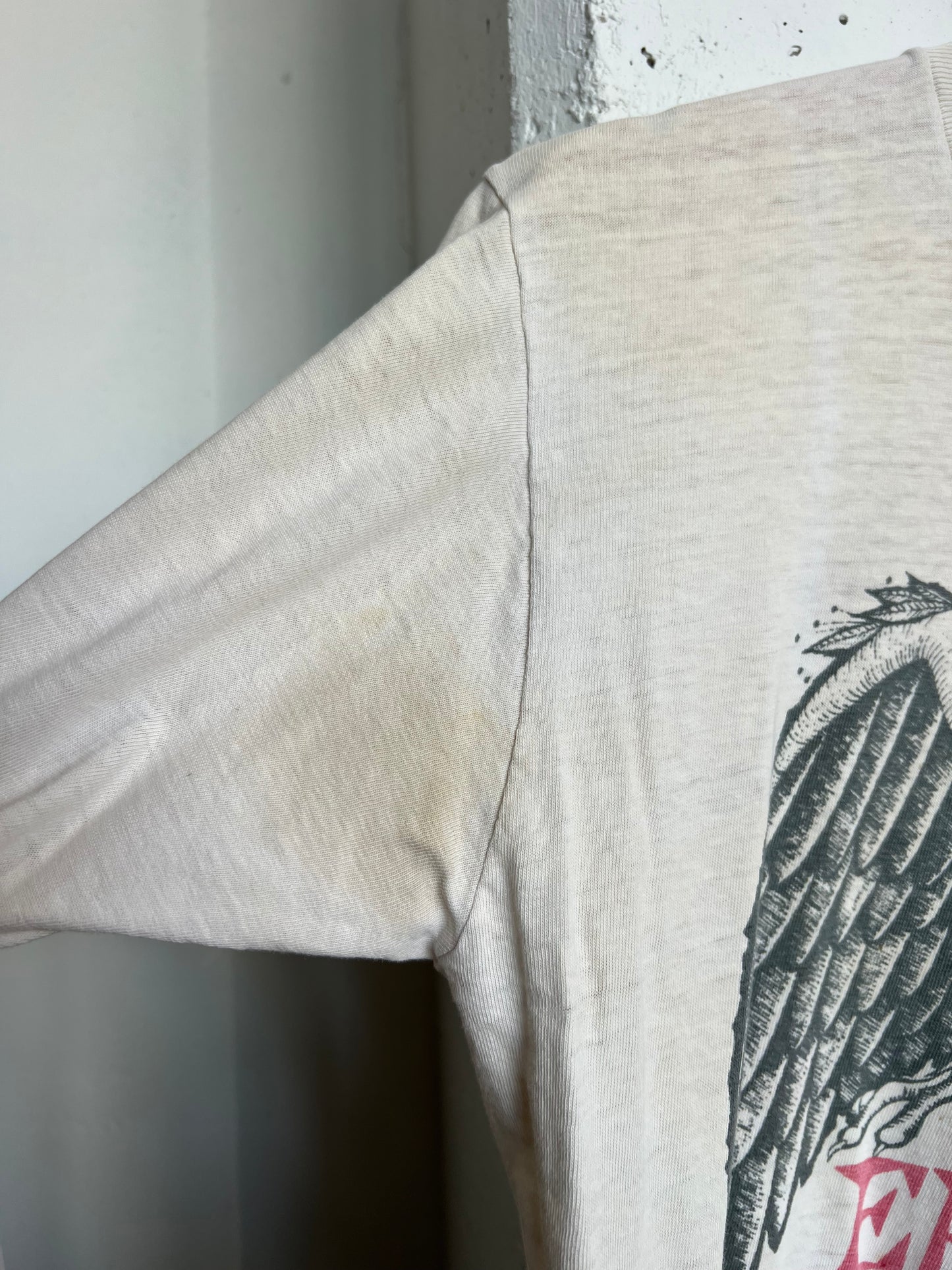 Vintage Ernie Ball “ Strings and Things” Thrashed Tee