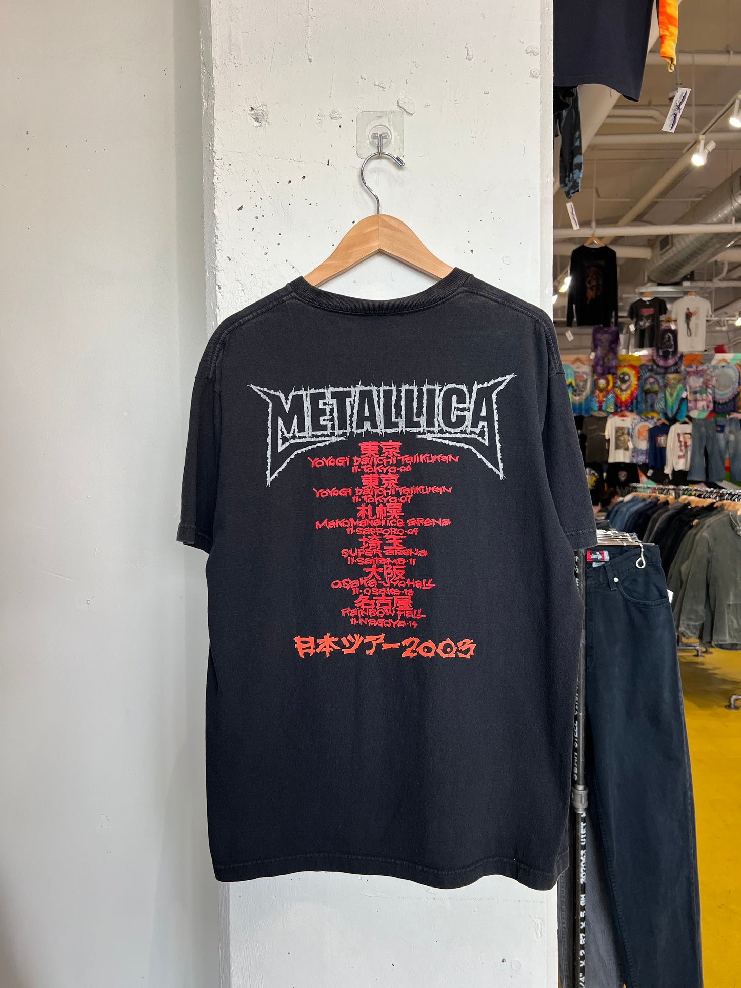 Vintage 2003 Metallica ST.ANGER Japan Tour