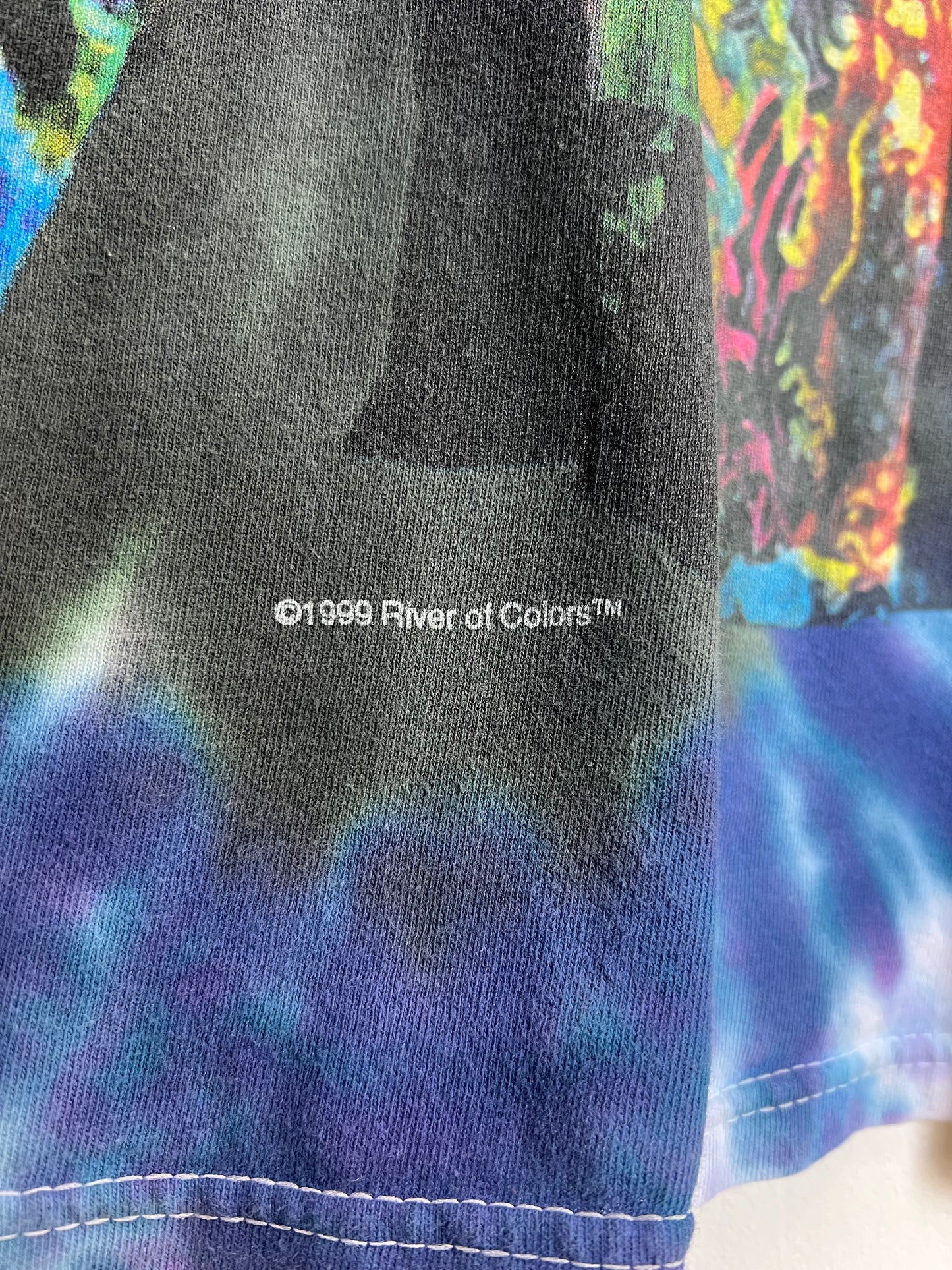 Vintage 1999 Carlos Santana Tie Dye Tee