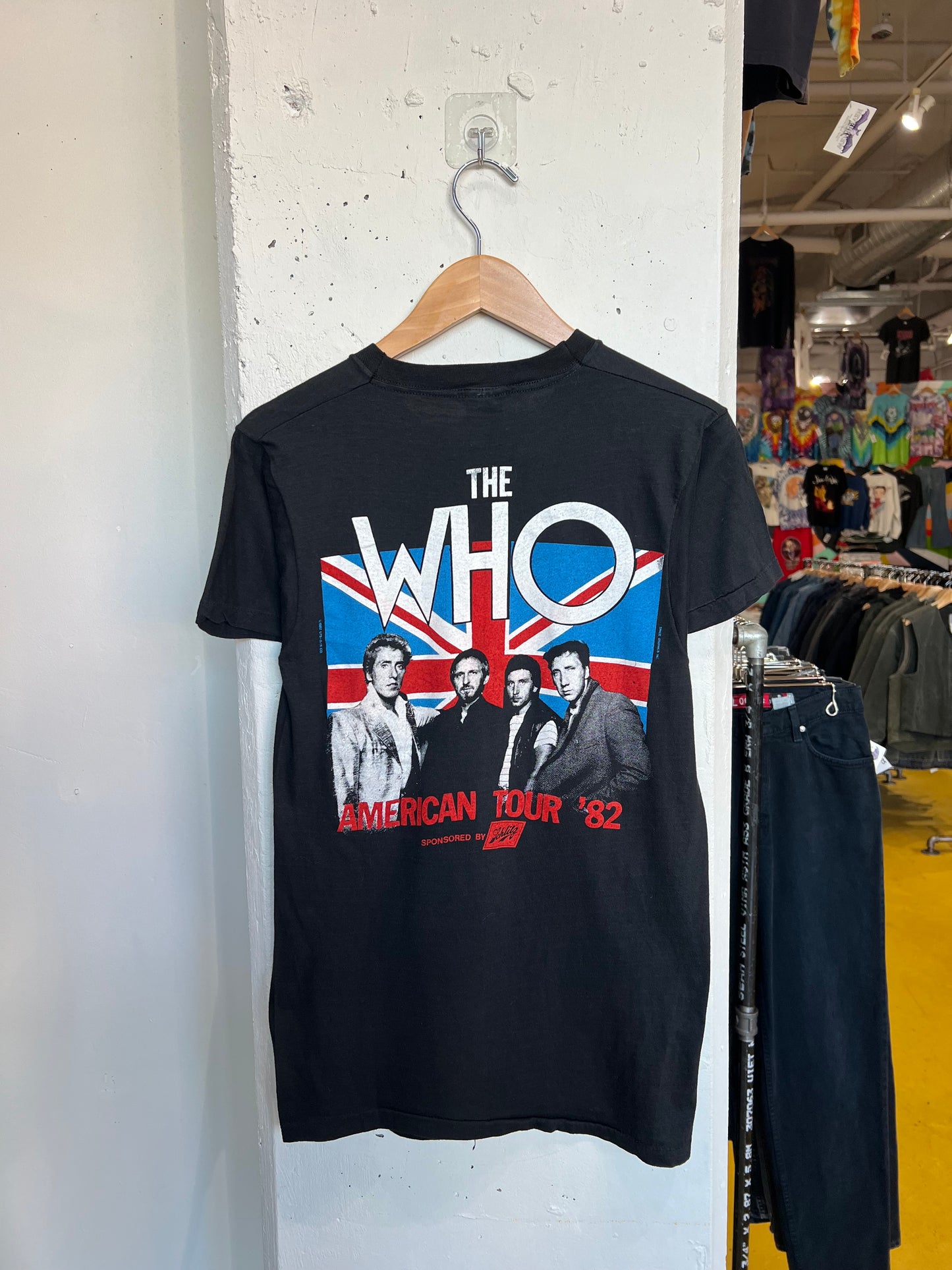 Vintage 1982 The Who Tour Tee