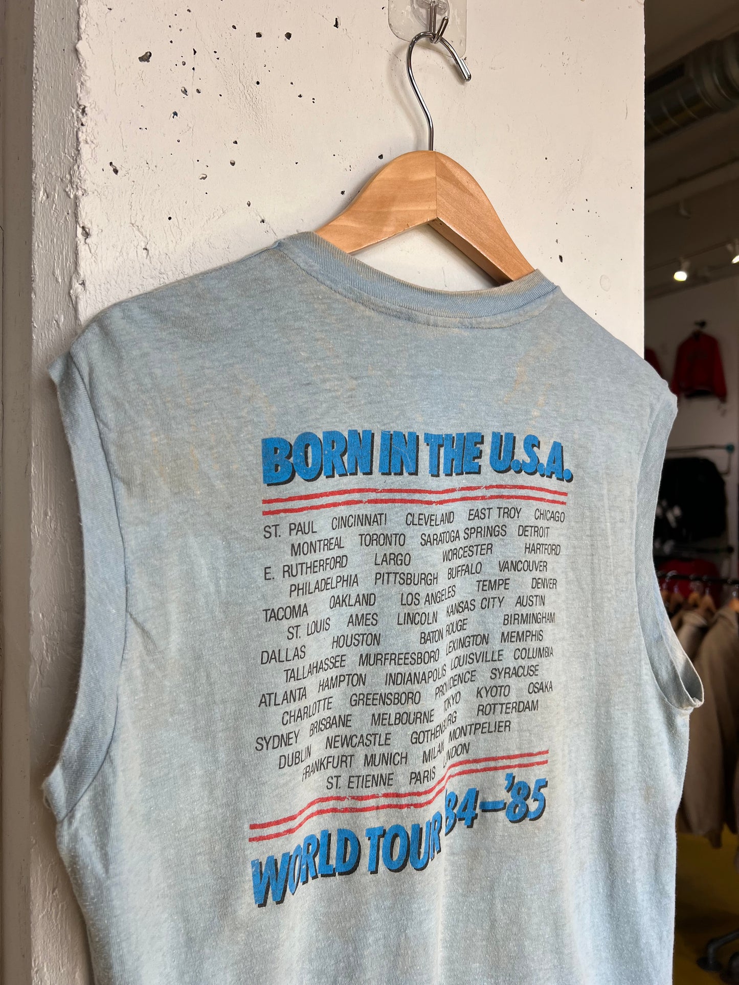 Vintage Bruce Springsteen “Born In The U.S.A.” Tee