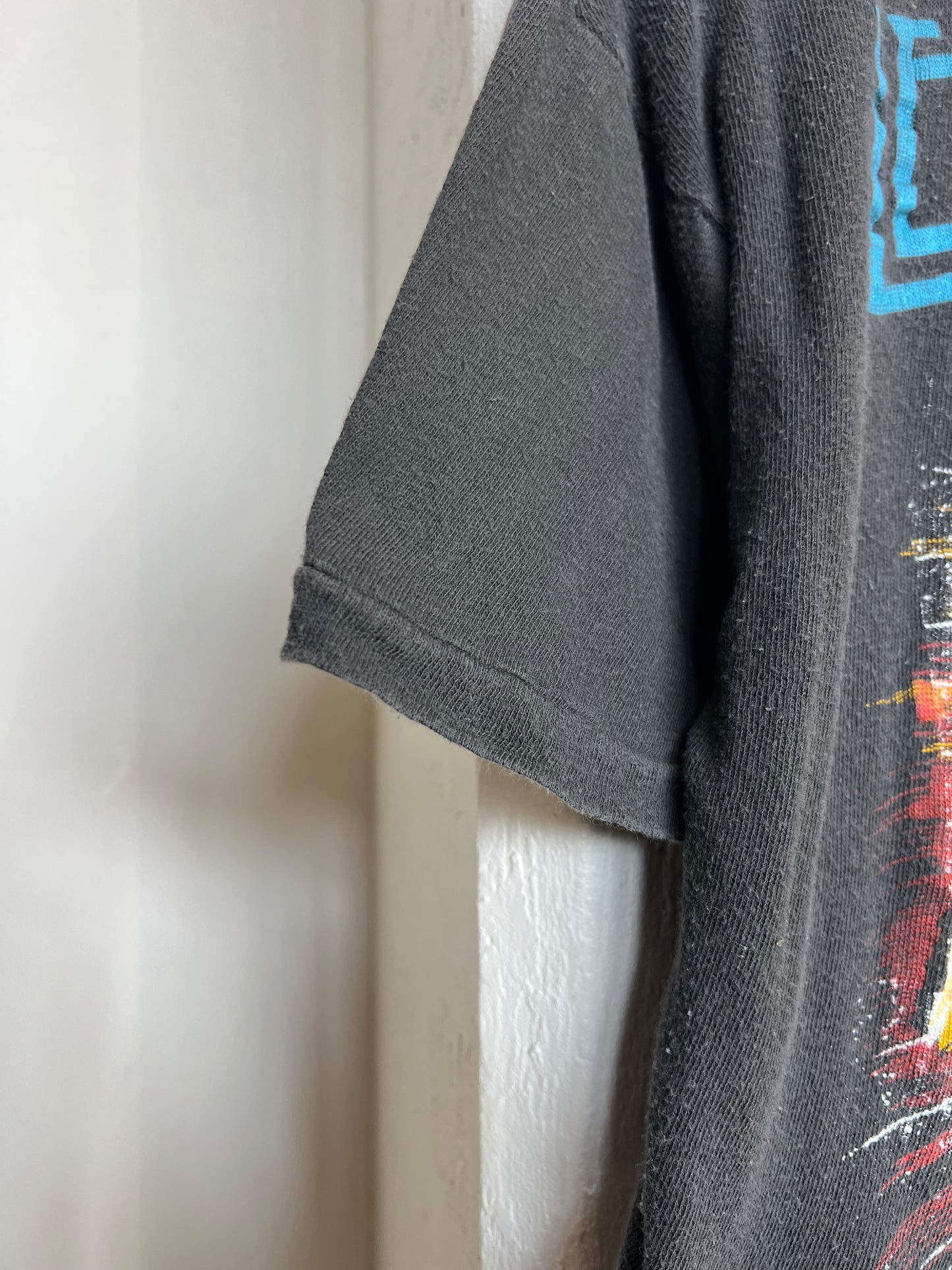 Vintage 70s/80s Led Zeppelin Thrashed Parking Lot Bootleg Tee