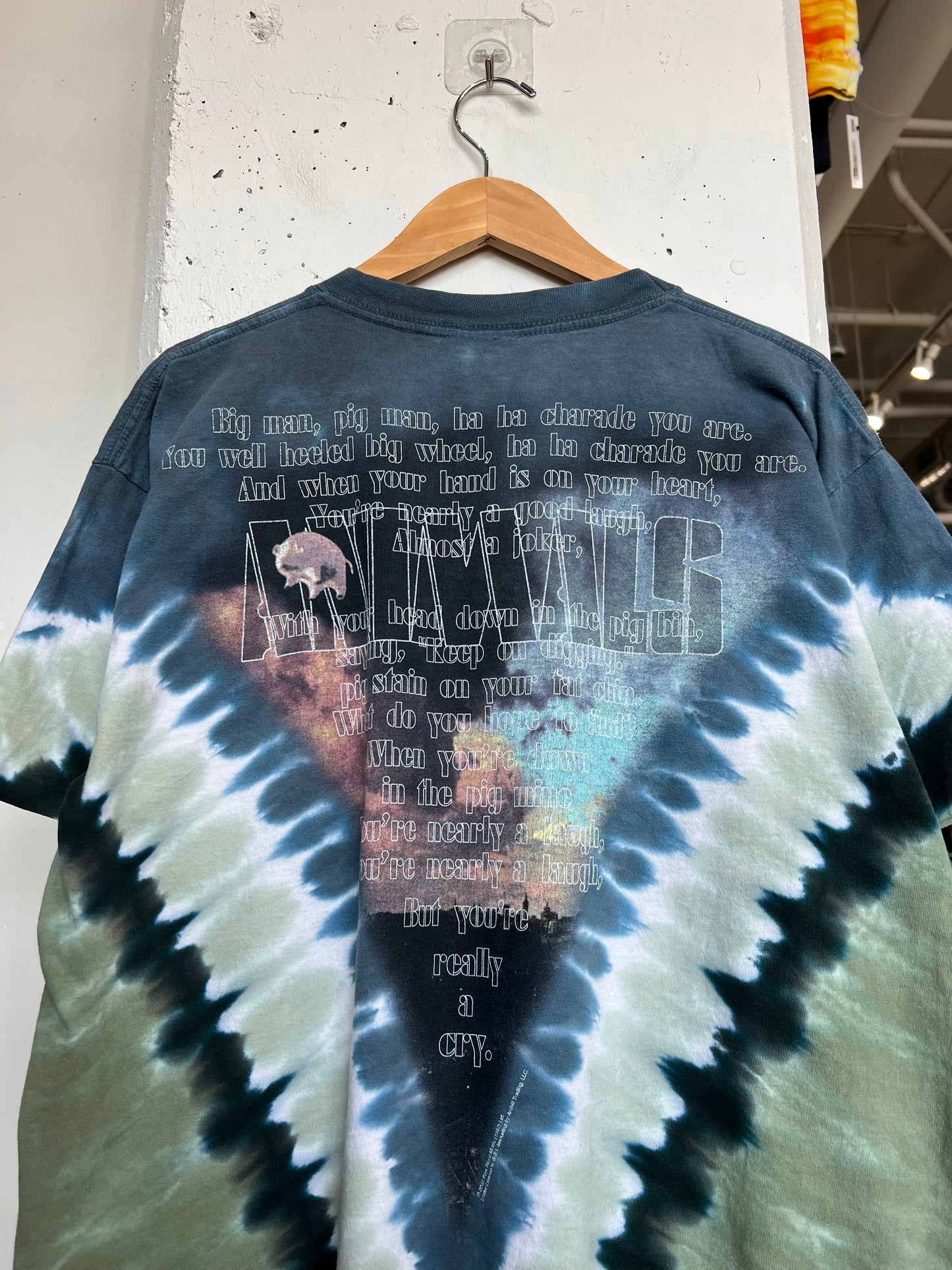 Vintage 2003 Pink Floyd “Animals” Tie Dye Tee