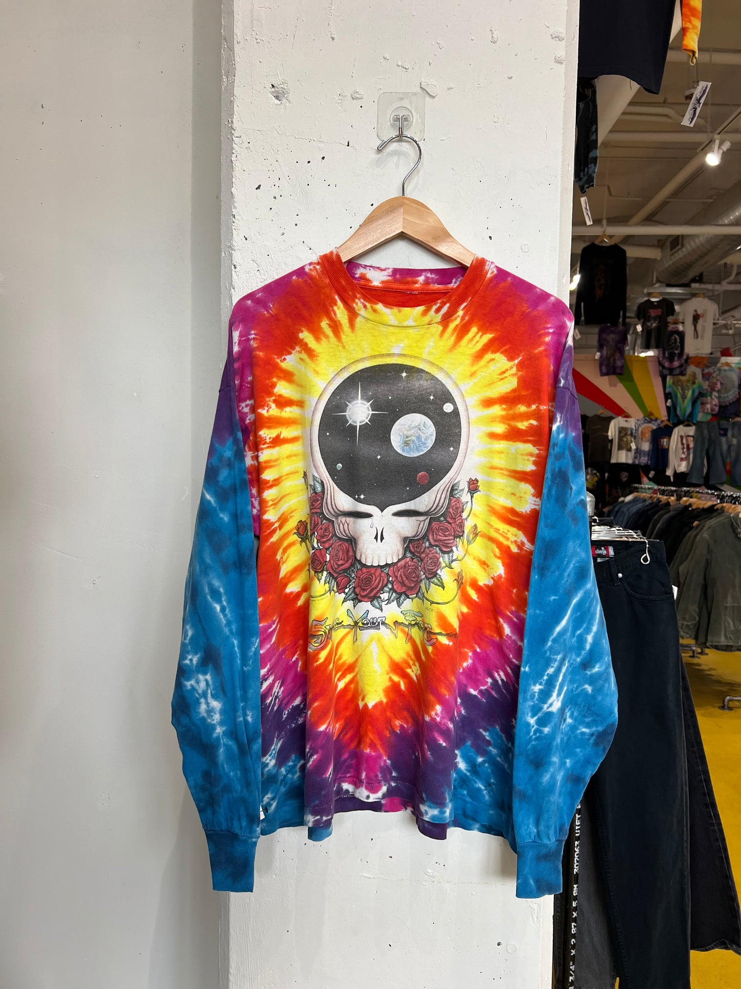 Vintage 1992 Grateful Dead Tie Dye Longsleeve