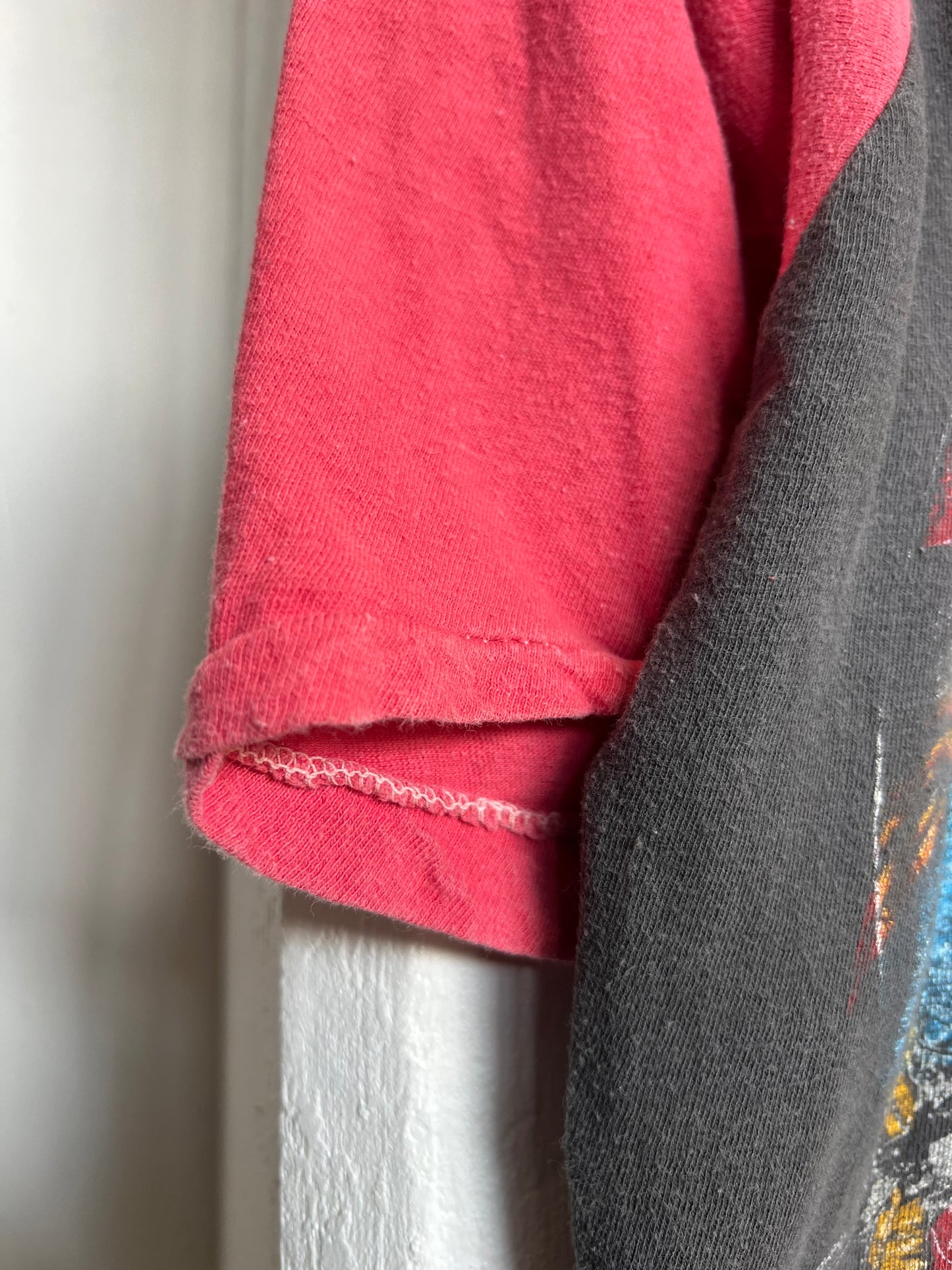 Vintage 1981 Genesis Parking Lot Bootleg Raglan Tee