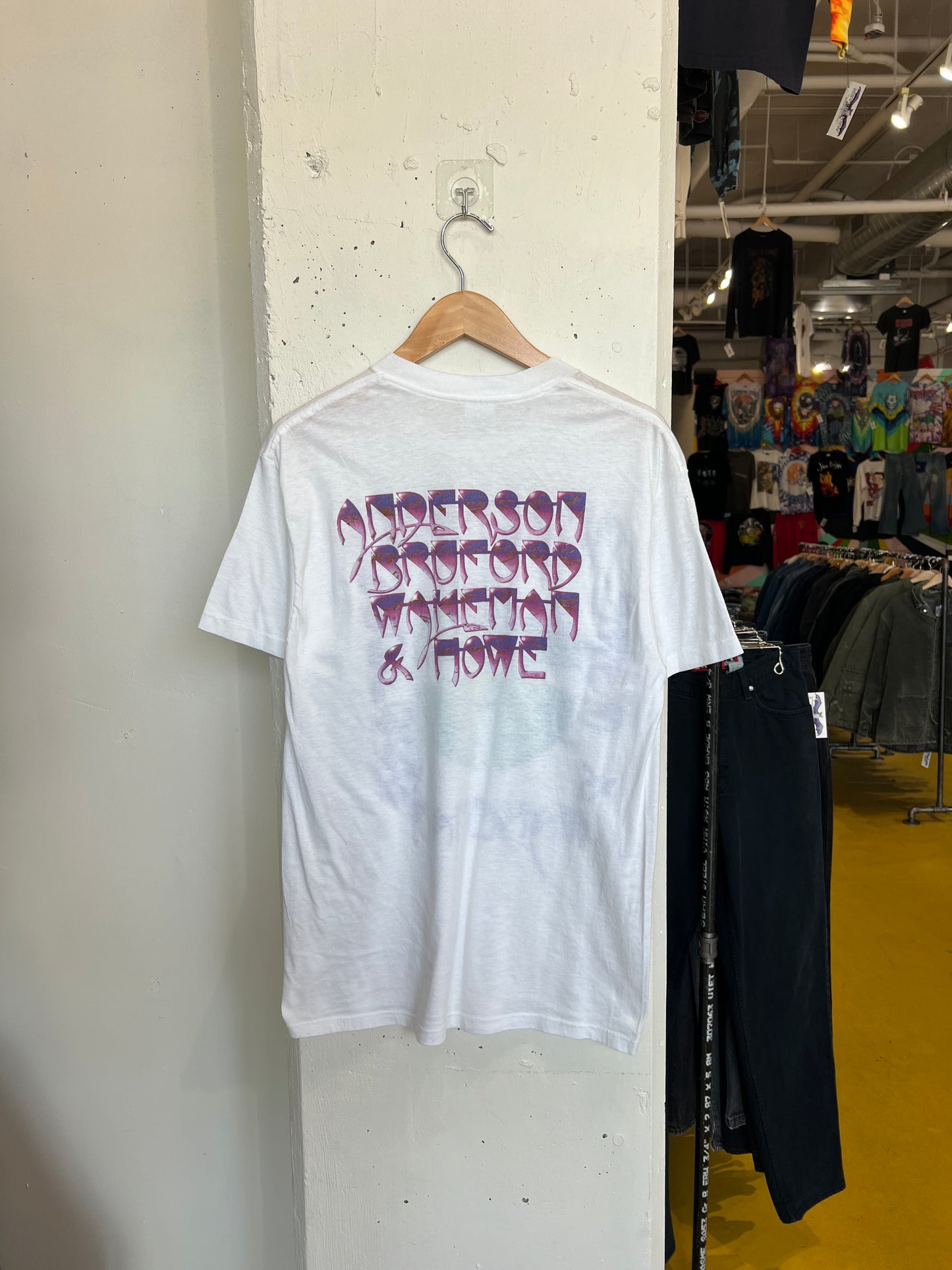 Vintage 80s Anderson Bruford Wakeman Howe Tee