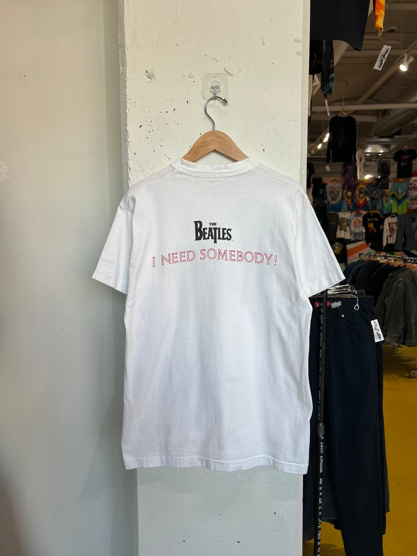 Vintage The Beatles “ I need Somebody” Tee