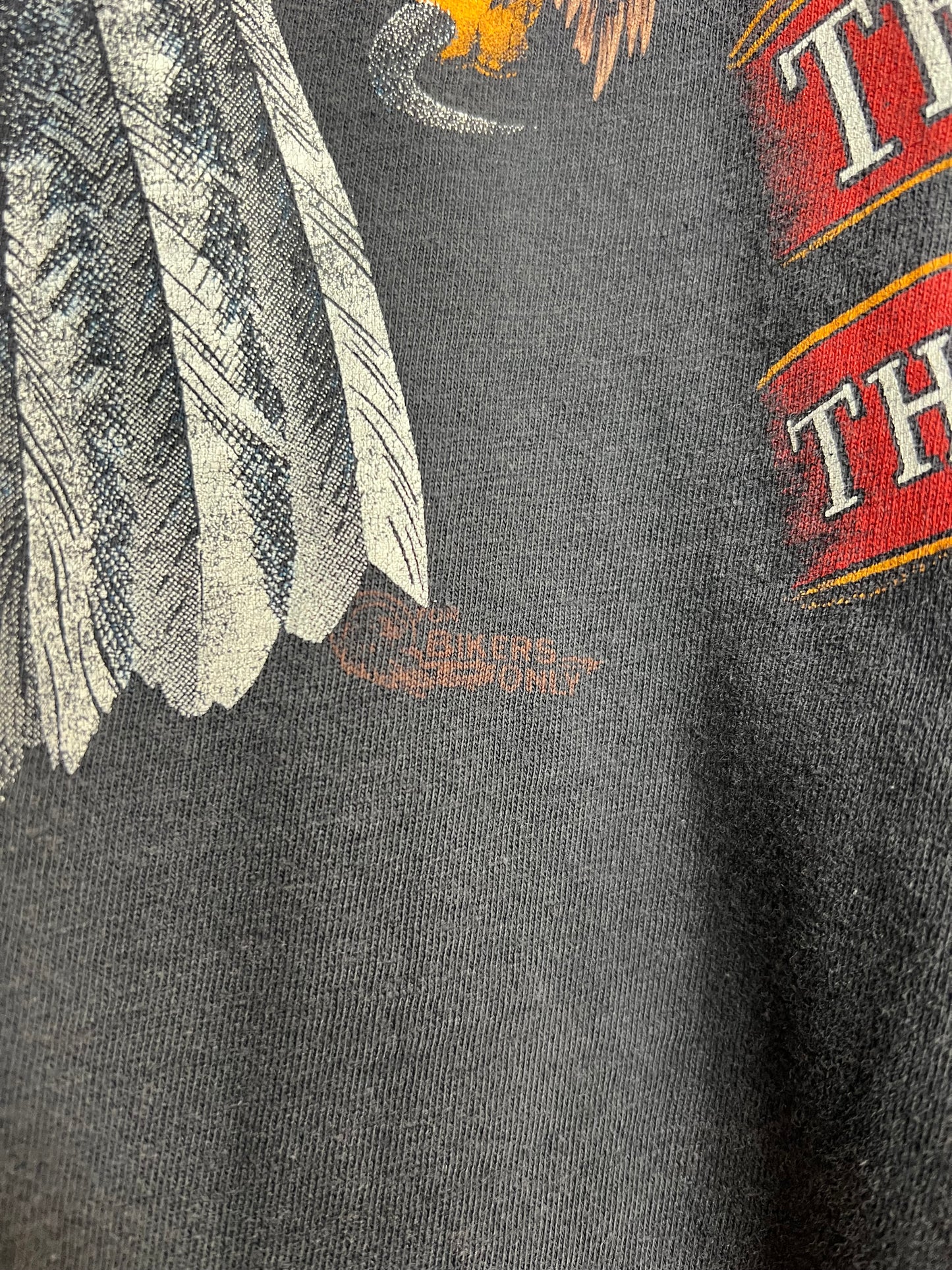 Vintage 80s Springfield Harley Davidson Pocket Tee