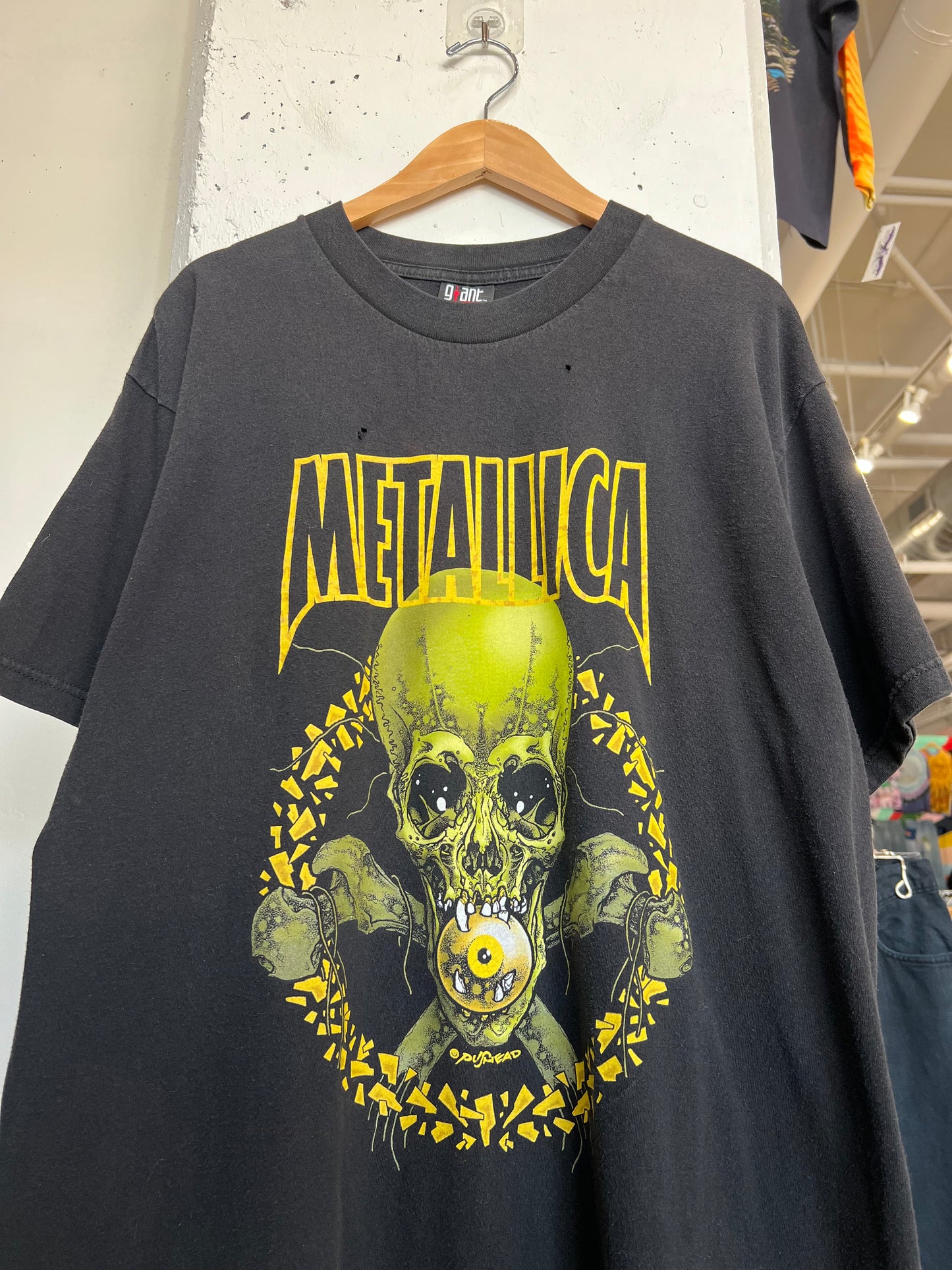 Vintage 2001 Metallica Pushead Tee