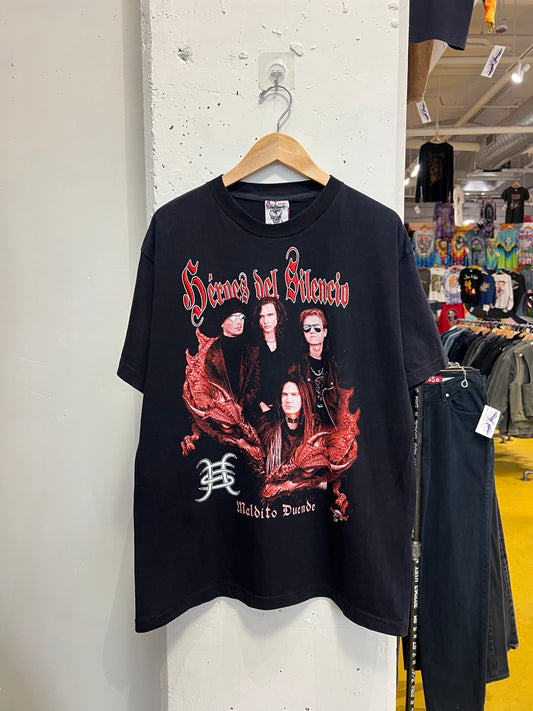 Vintage Rock & Death Héroes Del Silencio Tee