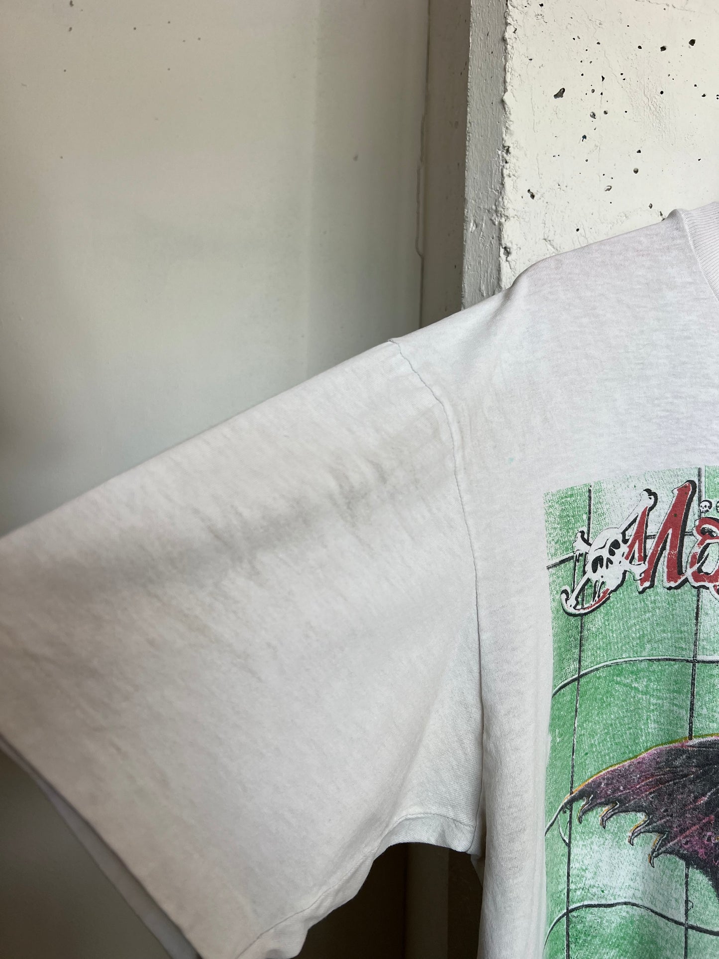 Vintage 80s Thrahsed Motley Crue Tee