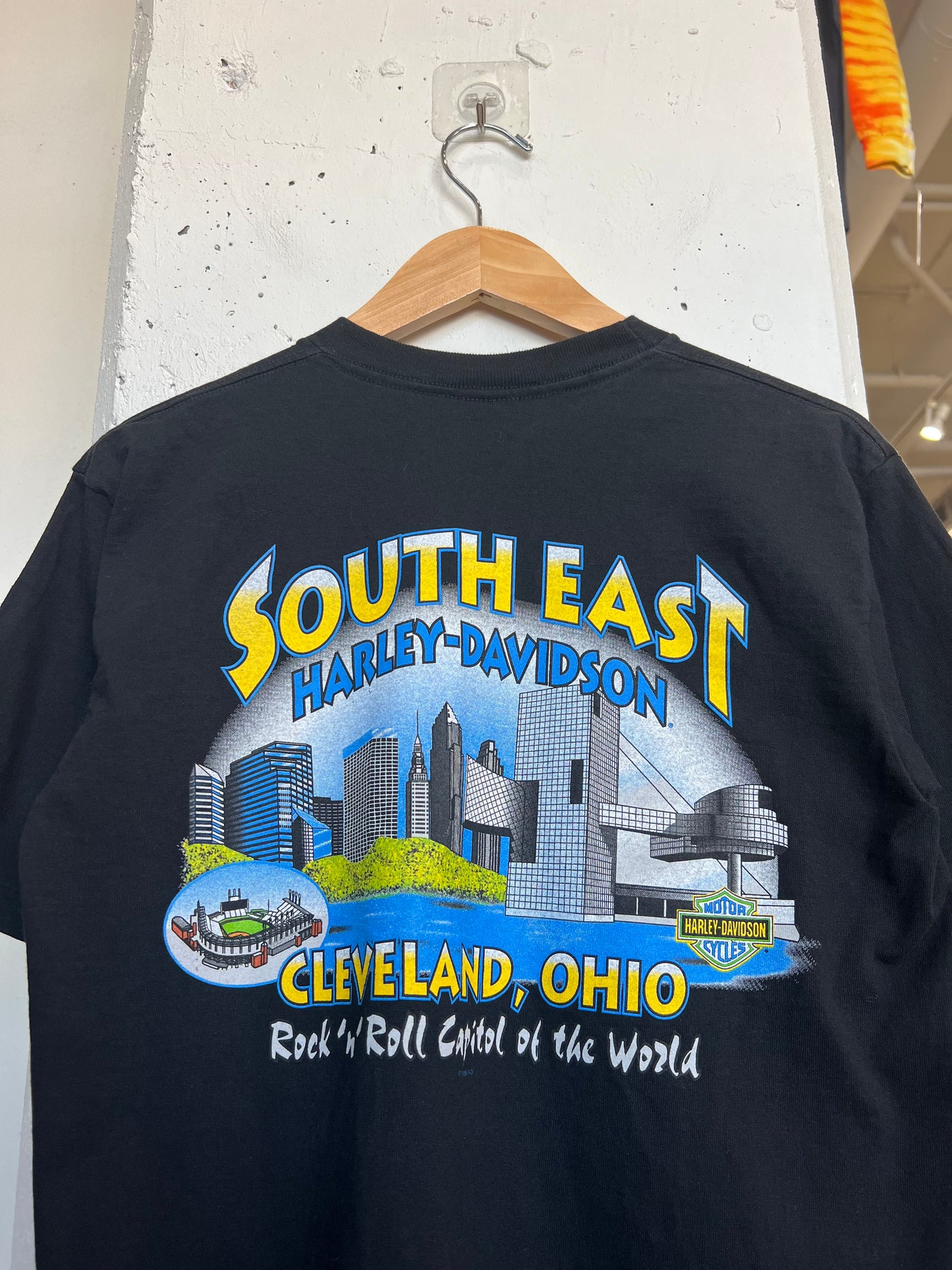 Vintage 90s Cleveland Harley Davidson Tee