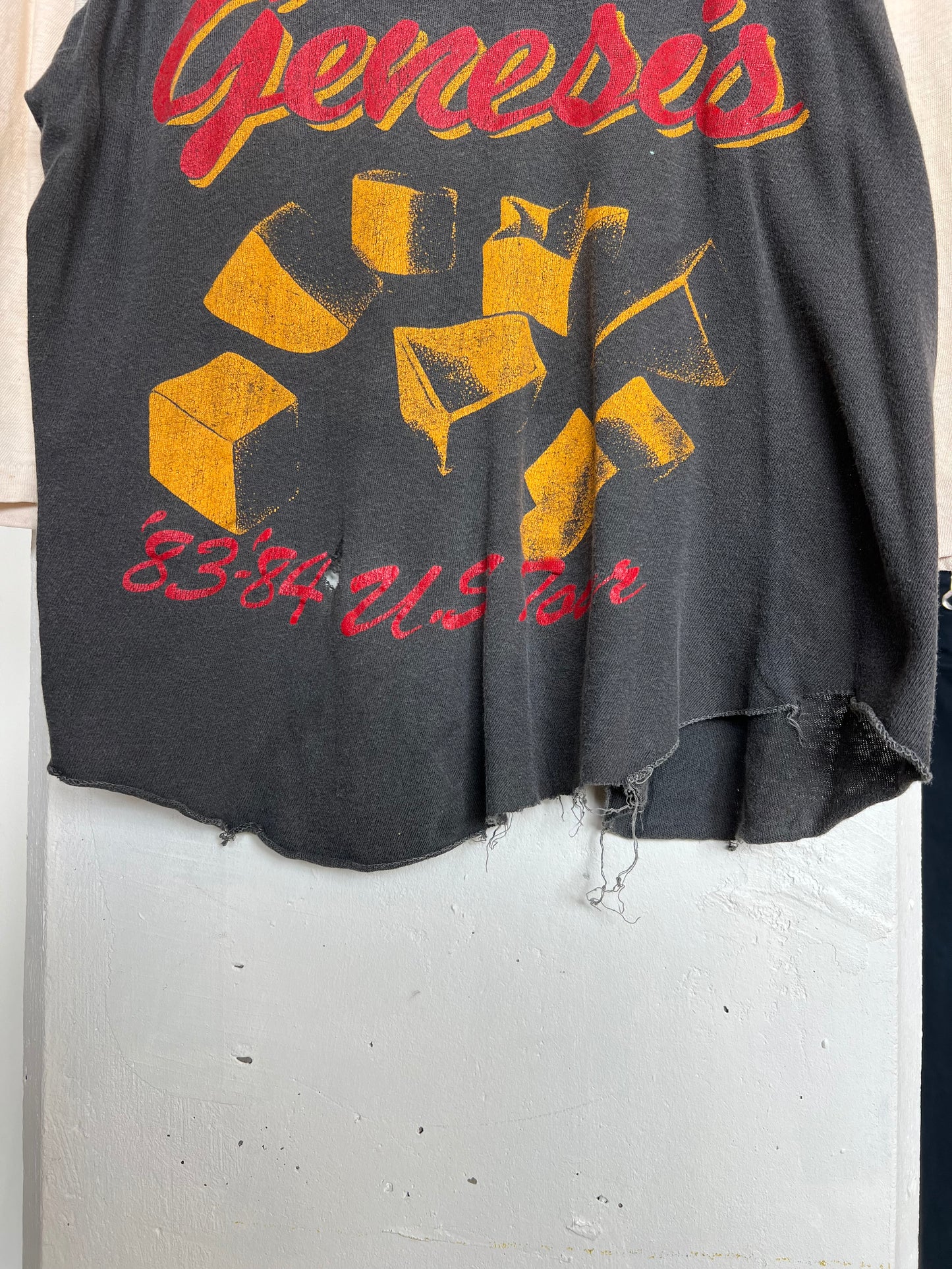 Vintage 1983-84 Genesis U.S Tour Raglan Tee