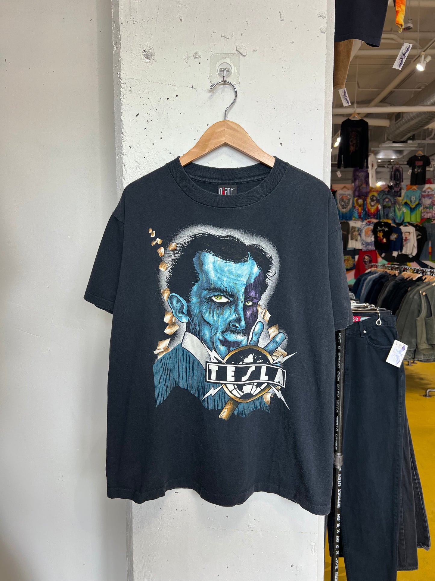 Vintage Tesla Pushead Band Tee