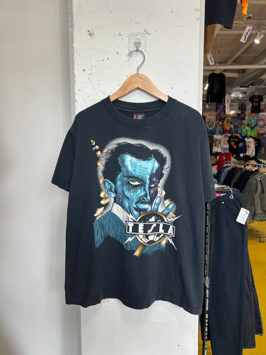 Vintage Tesla Pushead Band Tee