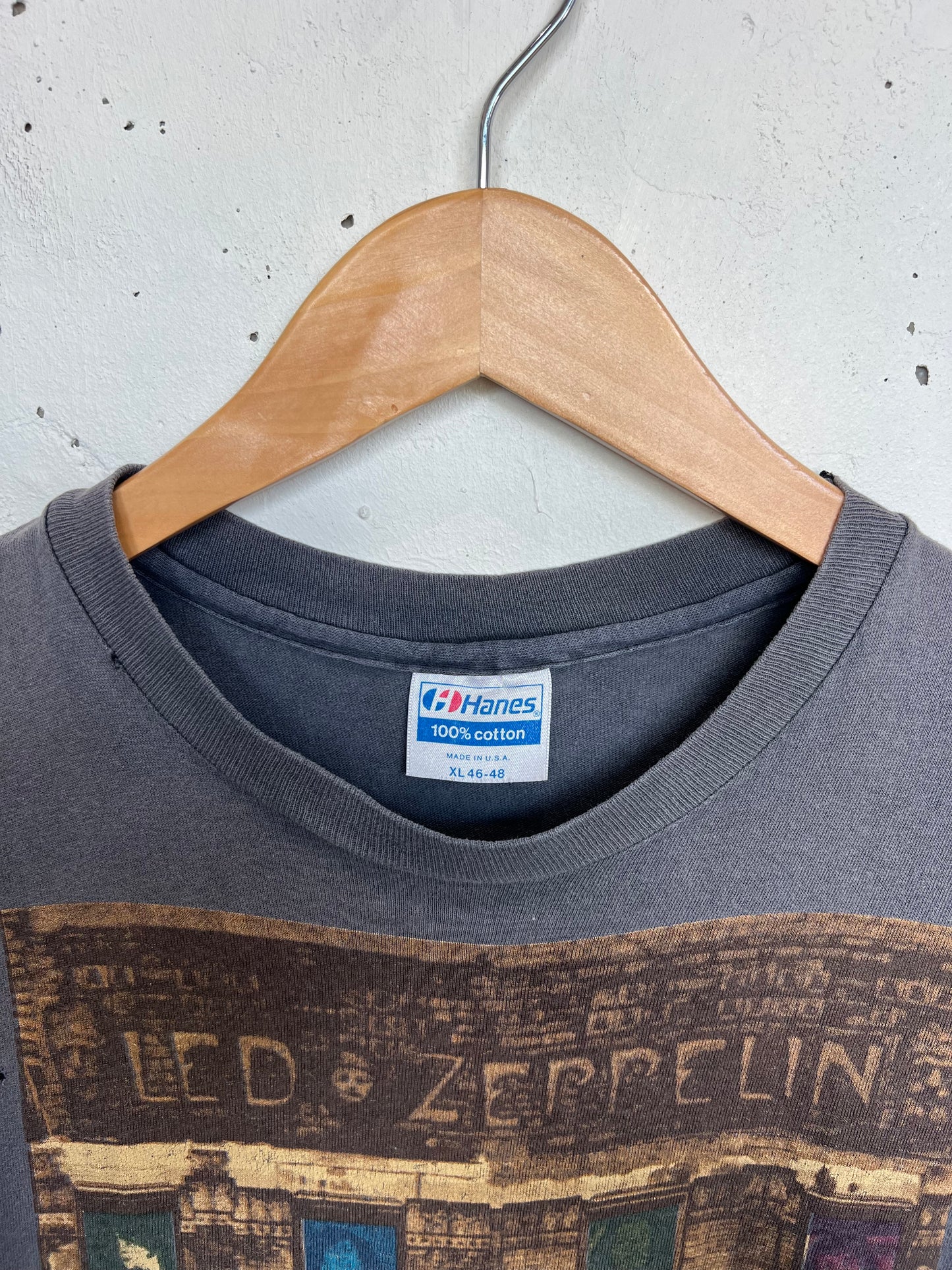 Vintage 1988 Led Zeppelin “Physical Graffiti” Faded Distressed Tee