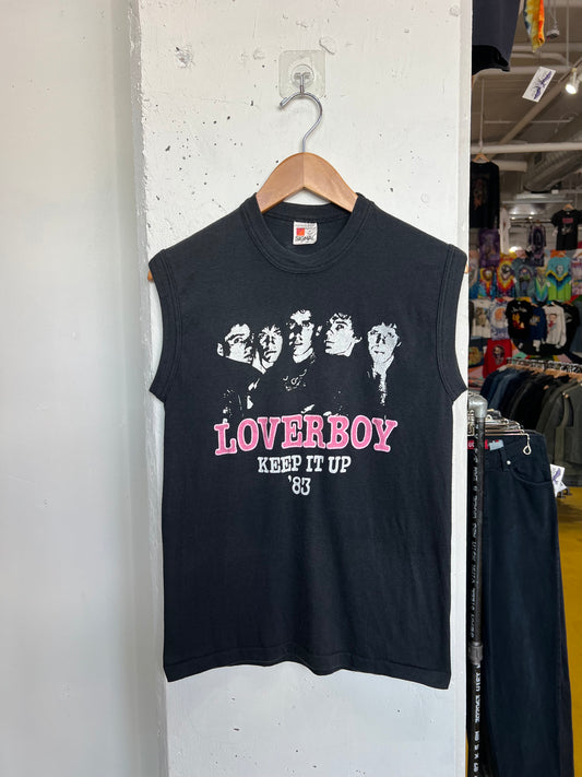 Vintage 1983 Lover Boy Cut Off Tee