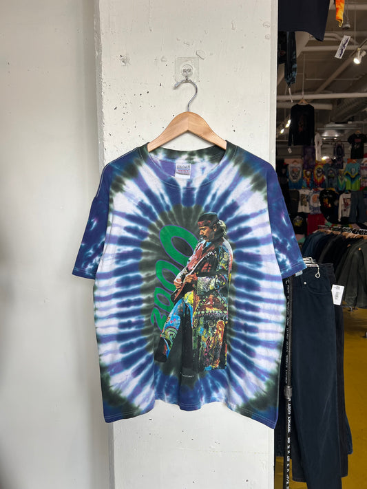 Vintage 1999 Carlos Santana Tie Dye Tee