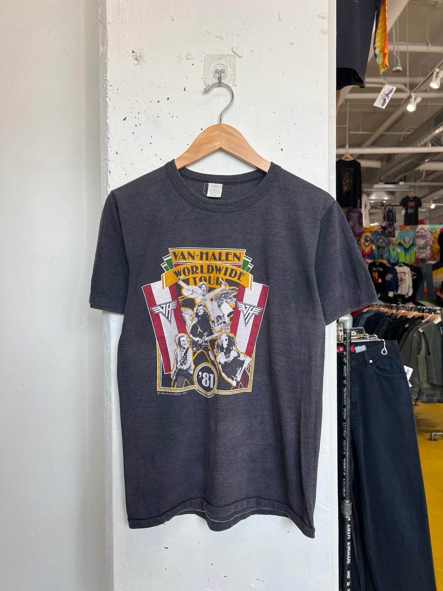 Vintage 1981 Van Halen Tour Tee