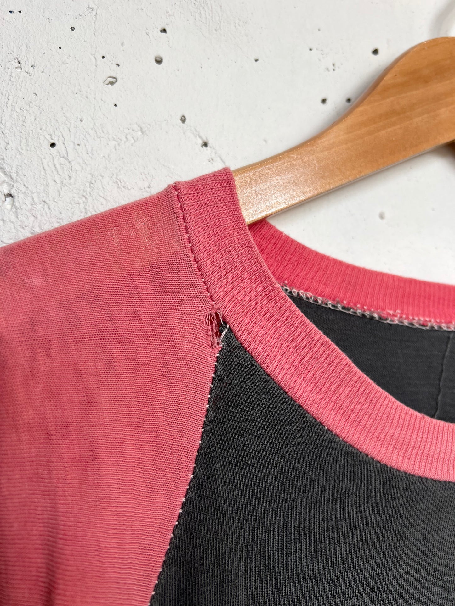 Vintage 70s/80s The Rolling Stones Thrashed Parking Lot Raglan Tee